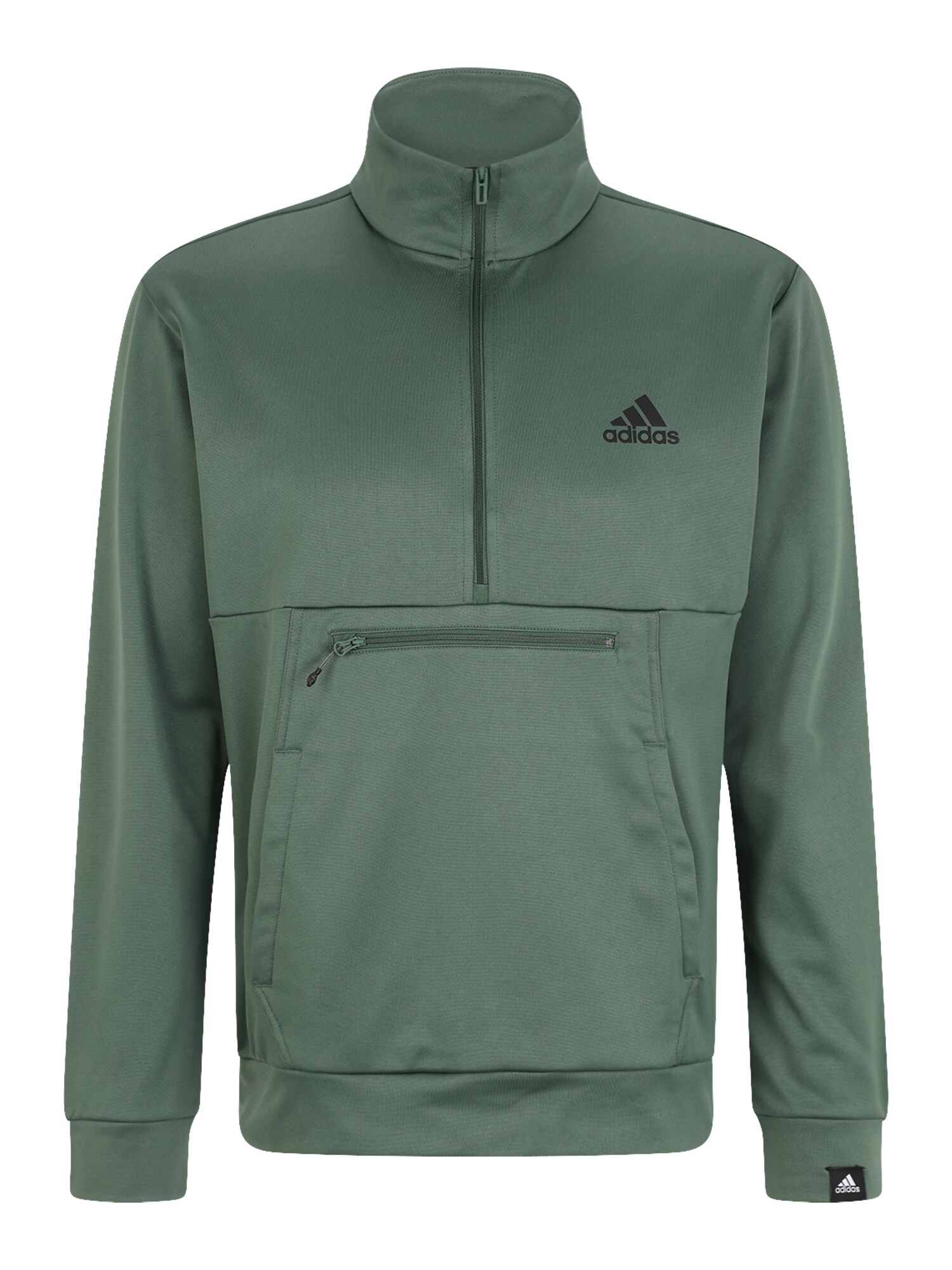 ADIDAS PERFORMANCE Sportiska tipa džemperis smaragda / melns