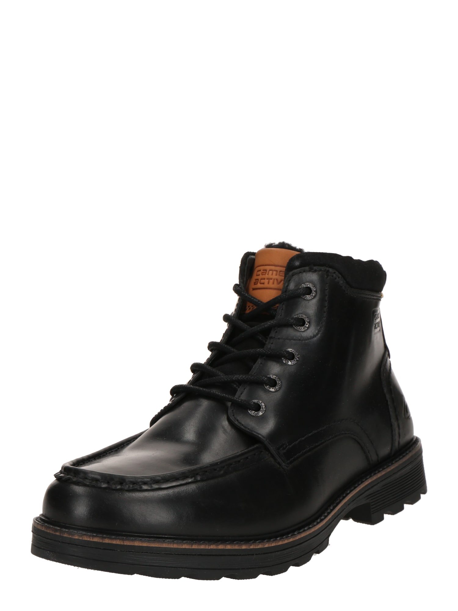 CAMEL ACTIVE Bocanci cu șireturi Flow  negru