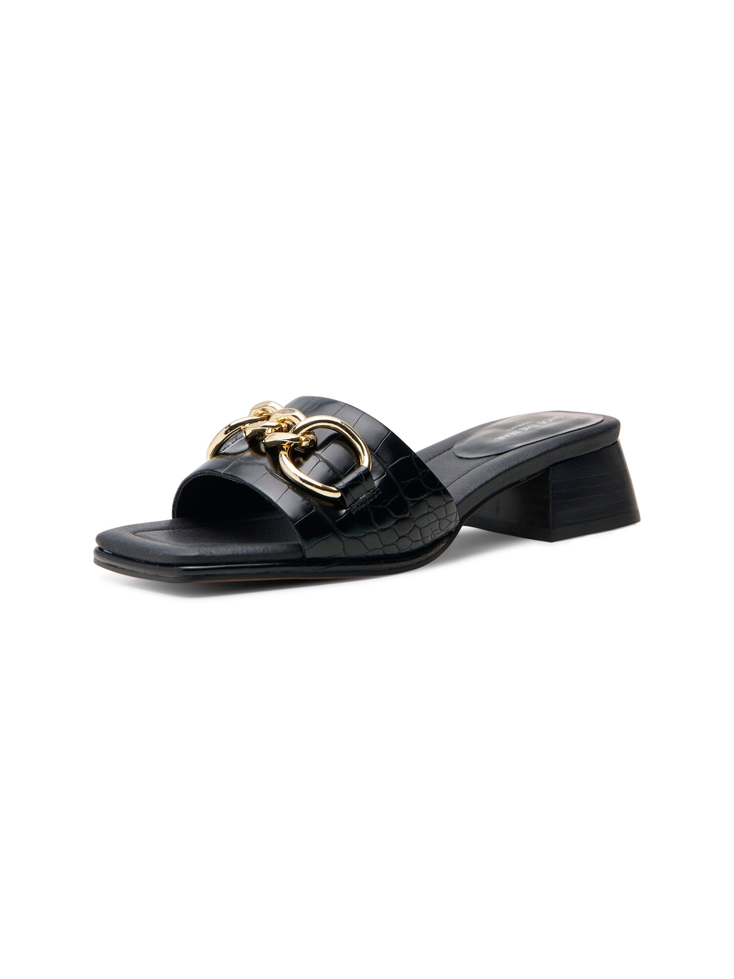 Shoe The Bear Sapato aberto  ouro / preto