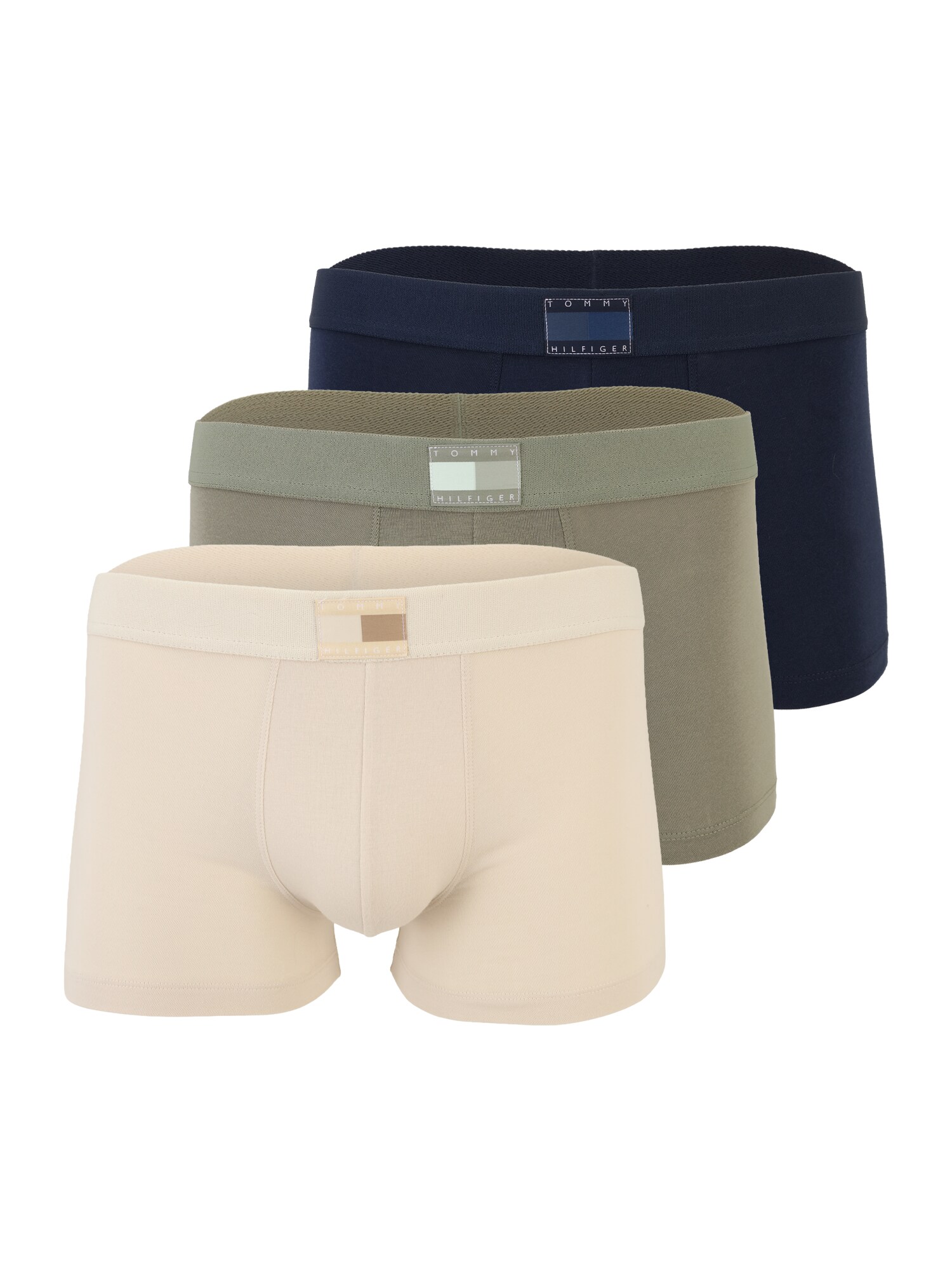 Tommy Hilfiger Underwear Boxeri  ecru / bleumarin / kaki