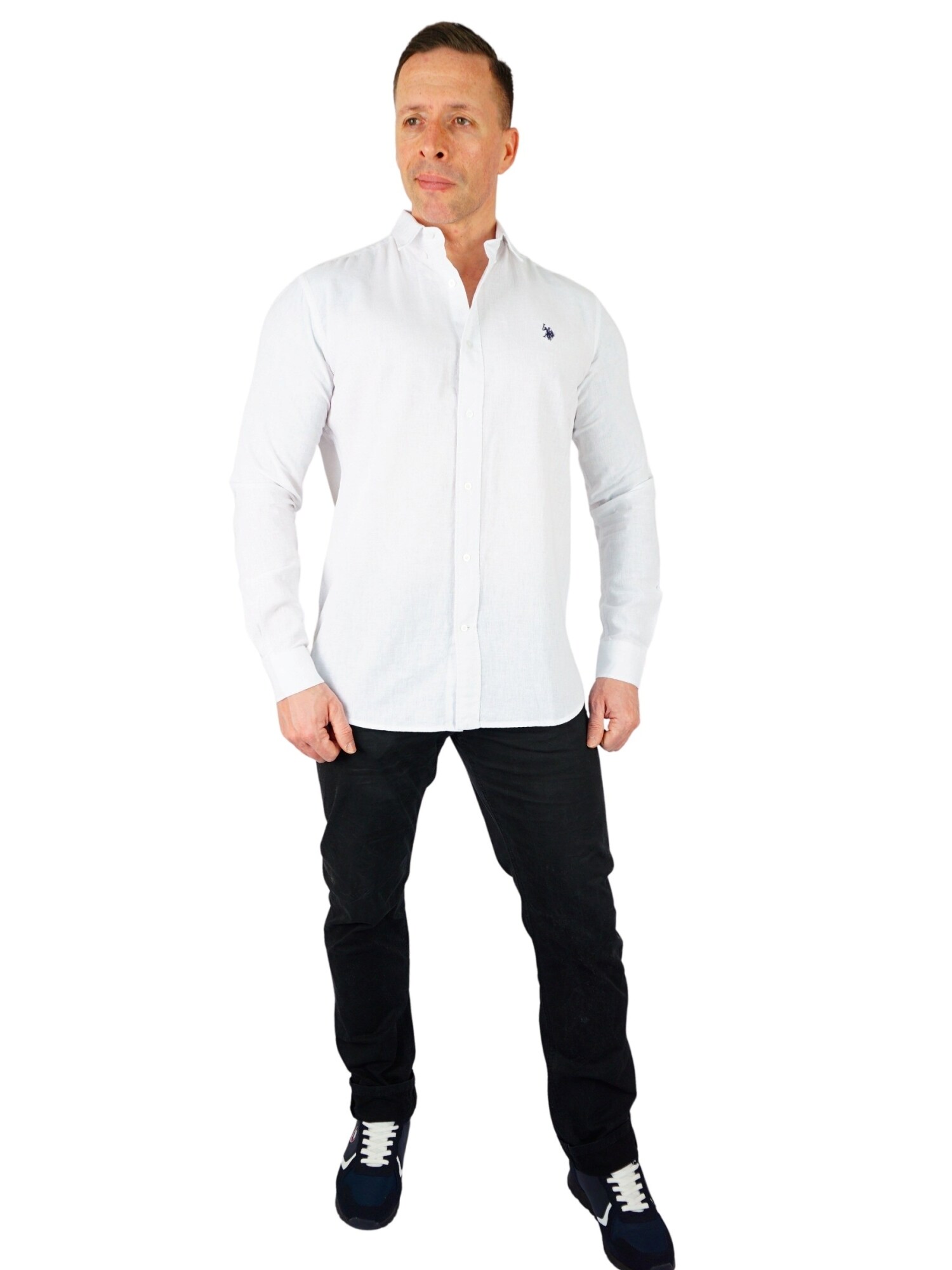 U.S. POLO ASSN. Košeľa biela (obrázok 6)