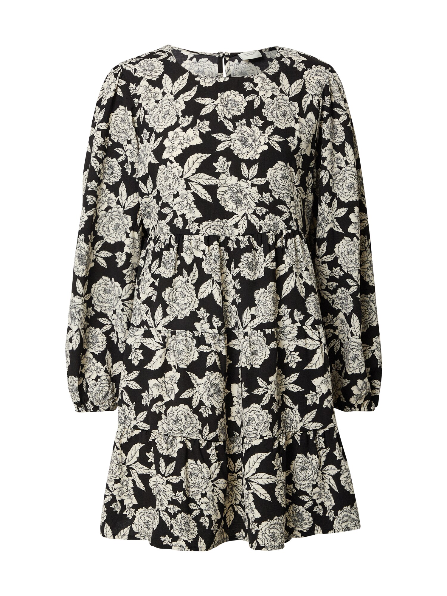 JACQUELINE de YONG Suknelė 'BARCELONA'  juoda / balta