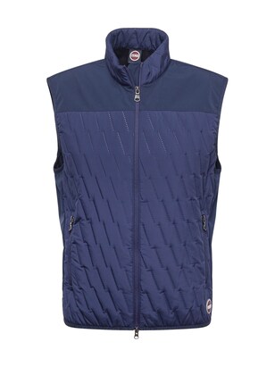 Colmar Bodywarmer Navy / Chocoladebruin / Wit