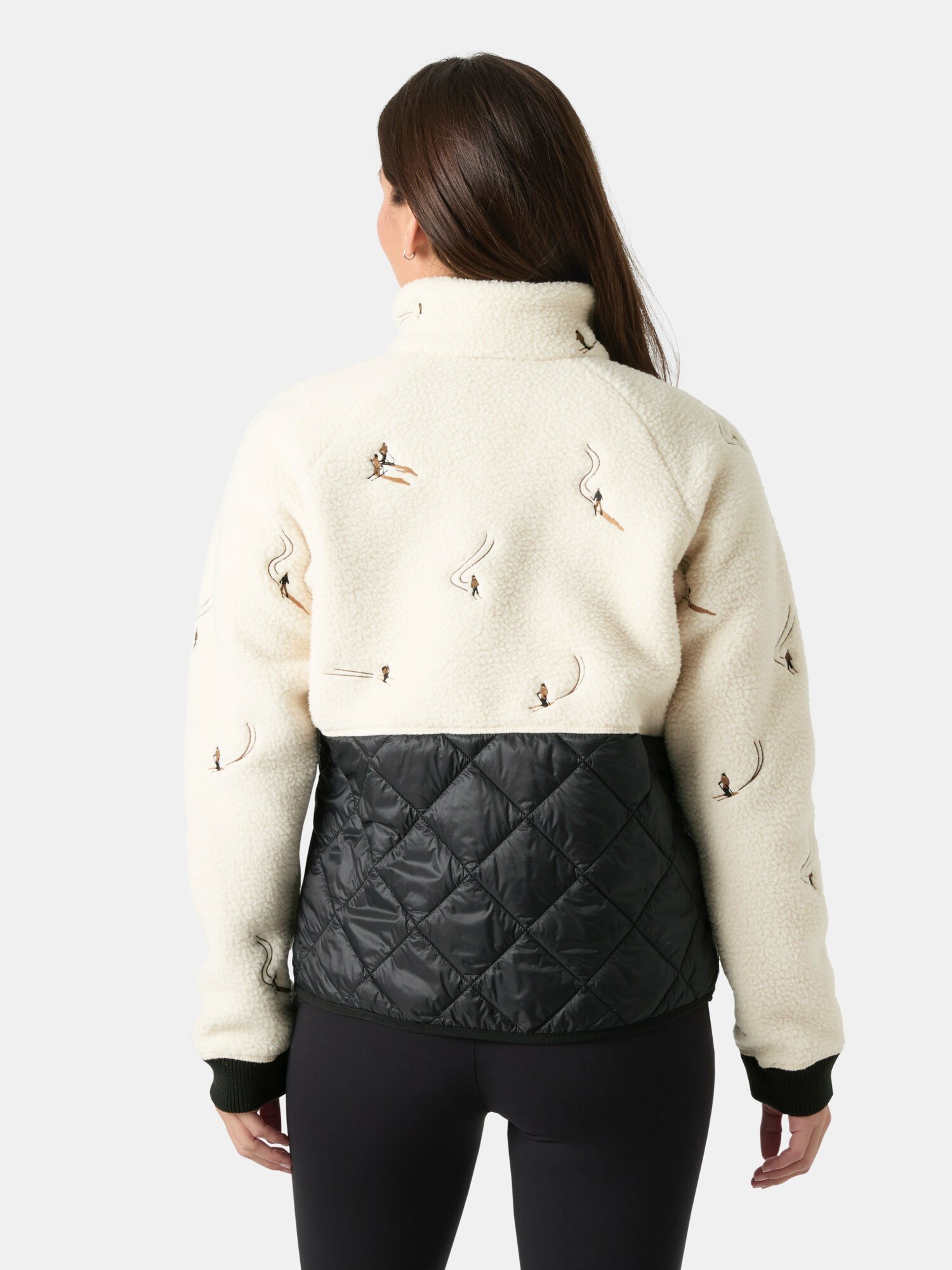HELLY HANSEN Chaqueta de montaña 'BLISS'  crema / negro – imagen 3