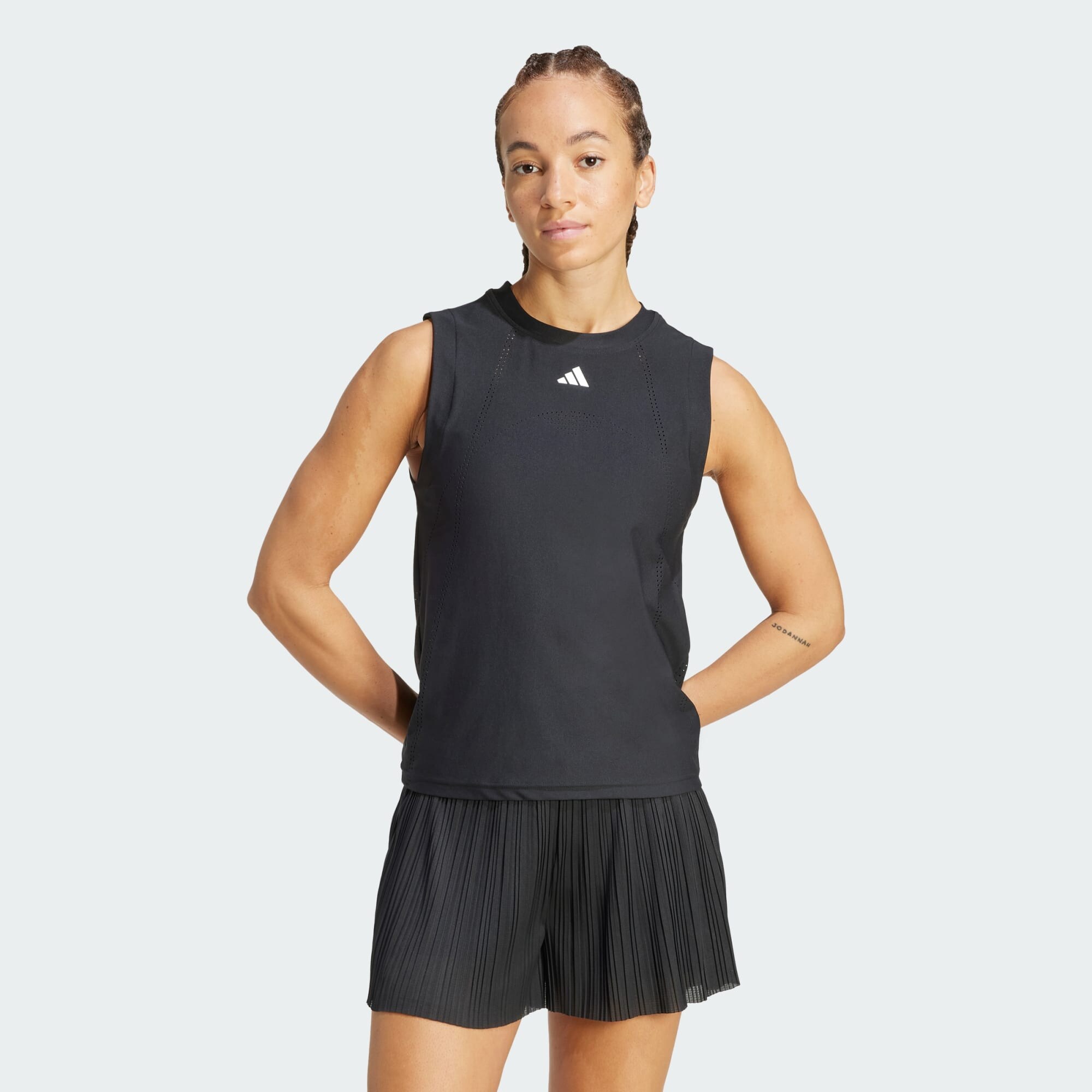 ADIDAS PERFORMANCE Sport top 'Pro'  világoszöld / fekete / fehér termék 2. képe