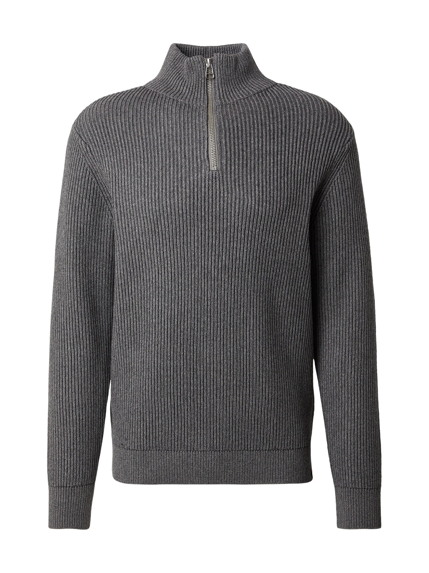 JACK & JONES Pulover RDDWalt  gri