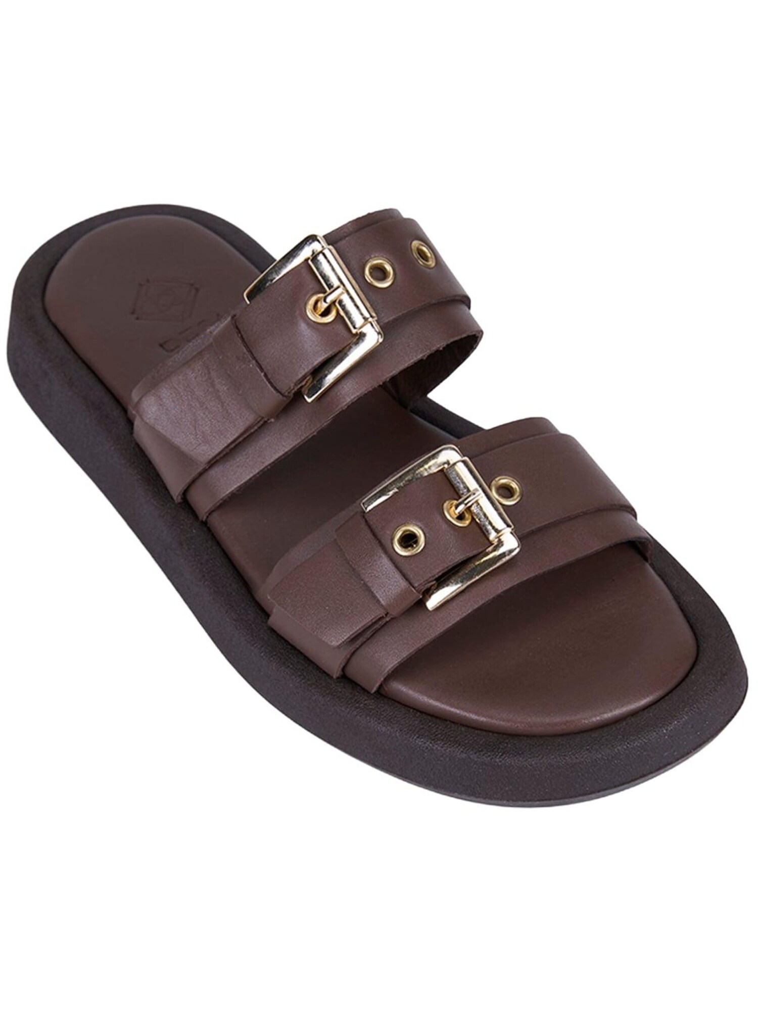 Desa Zapatillas de casa 'Folien' marrón