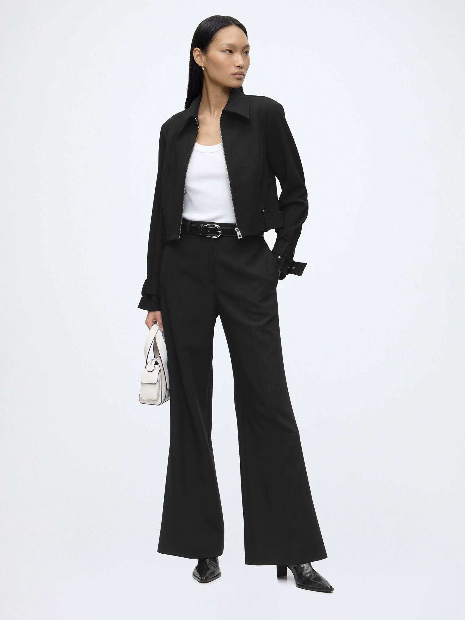 GUESS Chaqueta de entretiempo 'CLAUDIE' negro – imagen 3
