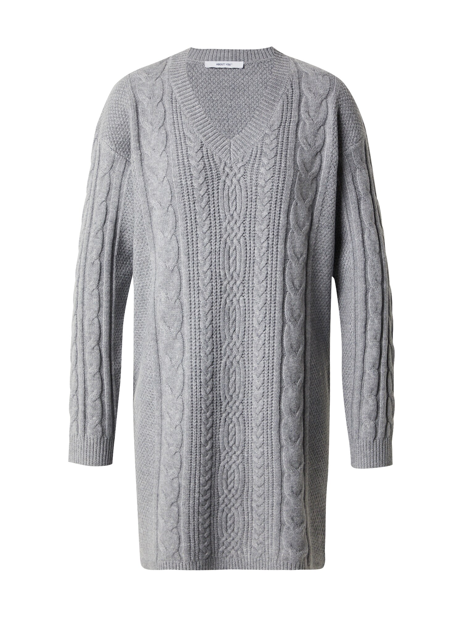 ABOUT YOU Vestido de punto 'Renata'  gris moteado