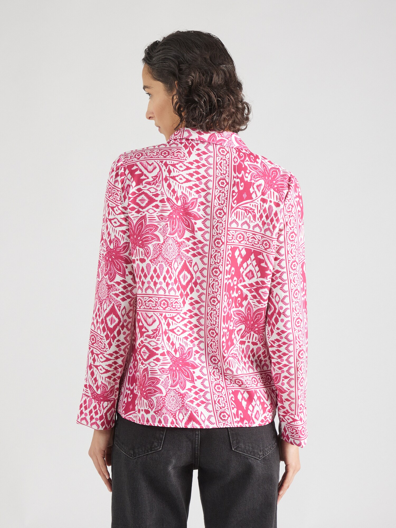 Dorothy Perkins Blúzka ružová / biela (obrázok 3)