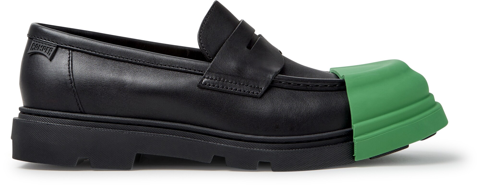 CAMPER Zapatos con cordón ' Junction ' verde / negro – imagen 2