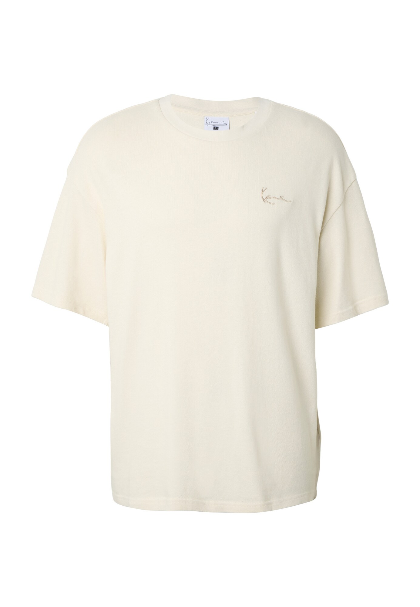 Karl Kani Camiseta  crema / negro / offwhite