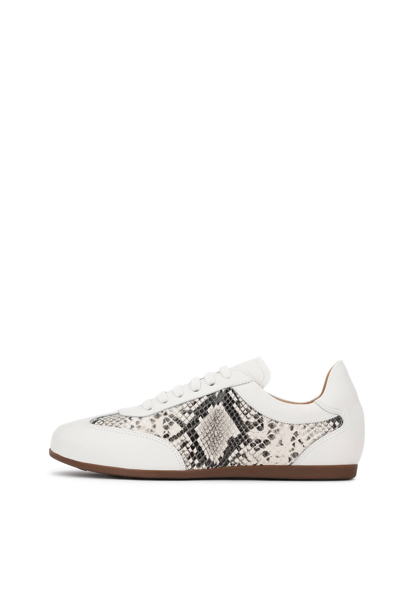 Kazar Sneaker low  negru / alb