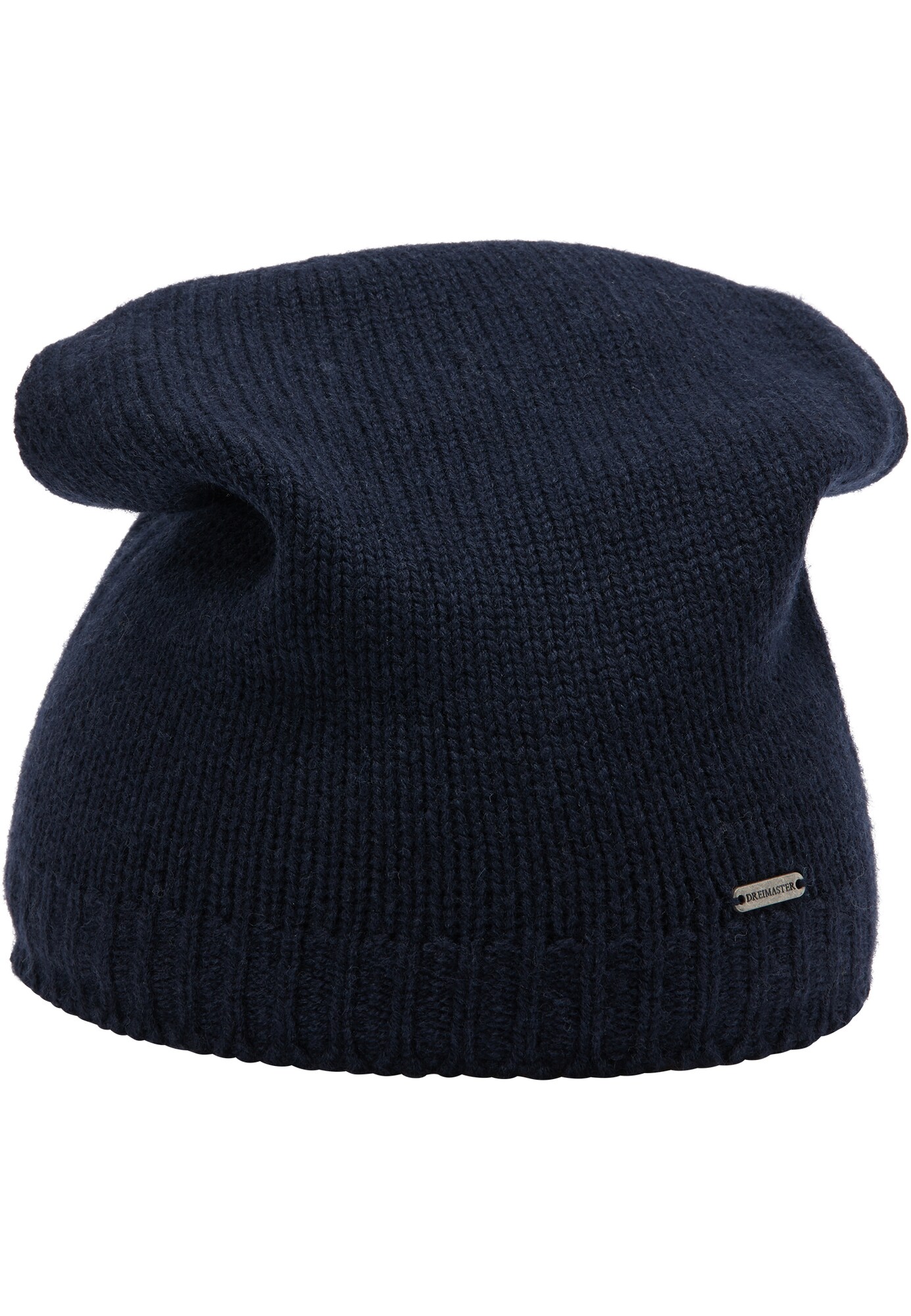 DreiMaster Klassik Megzta kepurė  tamsiai mėlyna