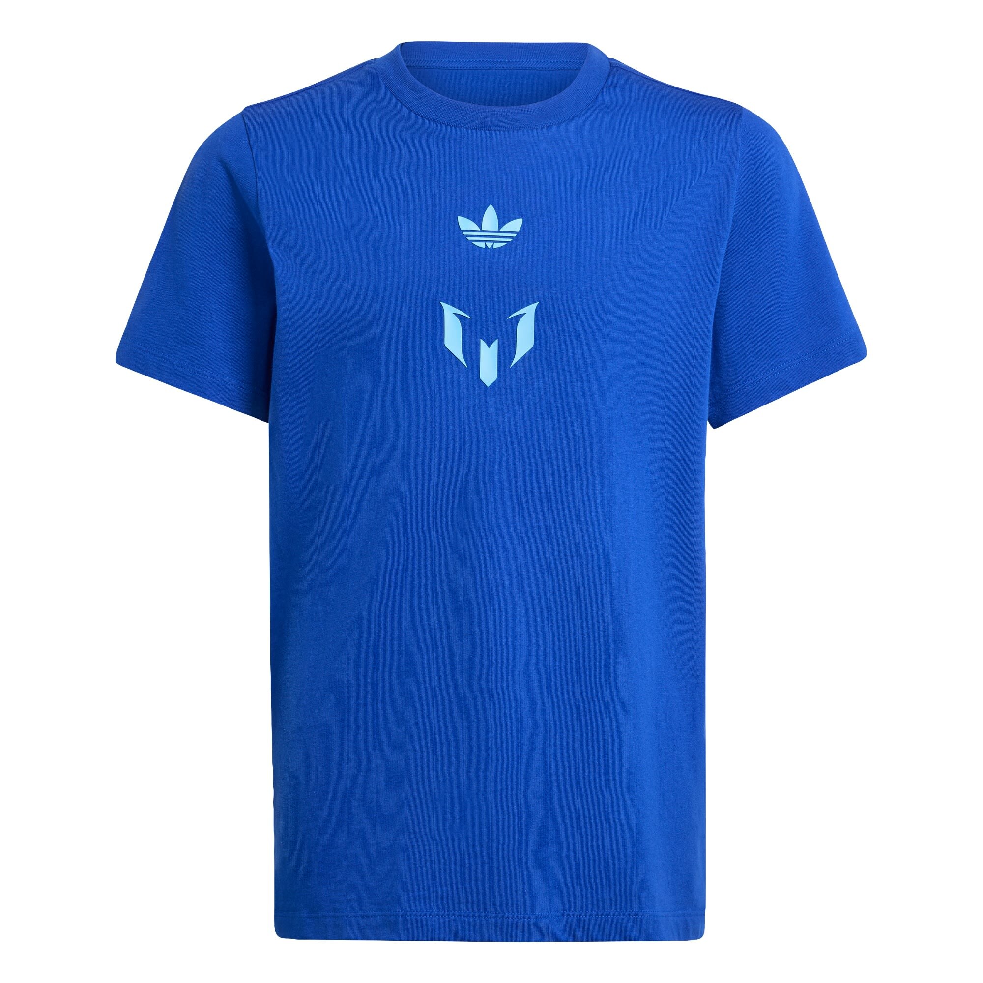 ADIDAS ORIGINALS Tricou 'Messi'  albastru / albastru deschis