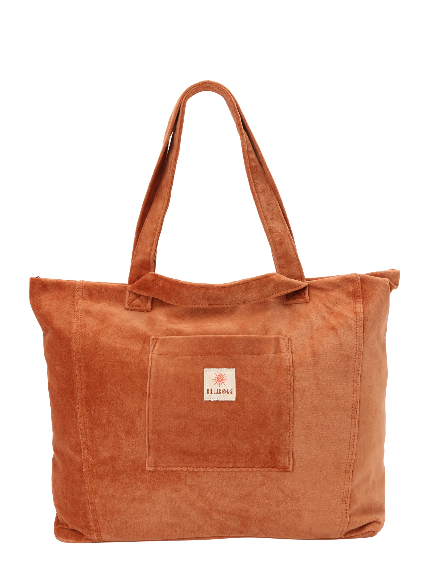 BILLABONG Pirkinių krepšys 'BEACH CRUSH' nebalintos drobės spalva / ruda (konjako)