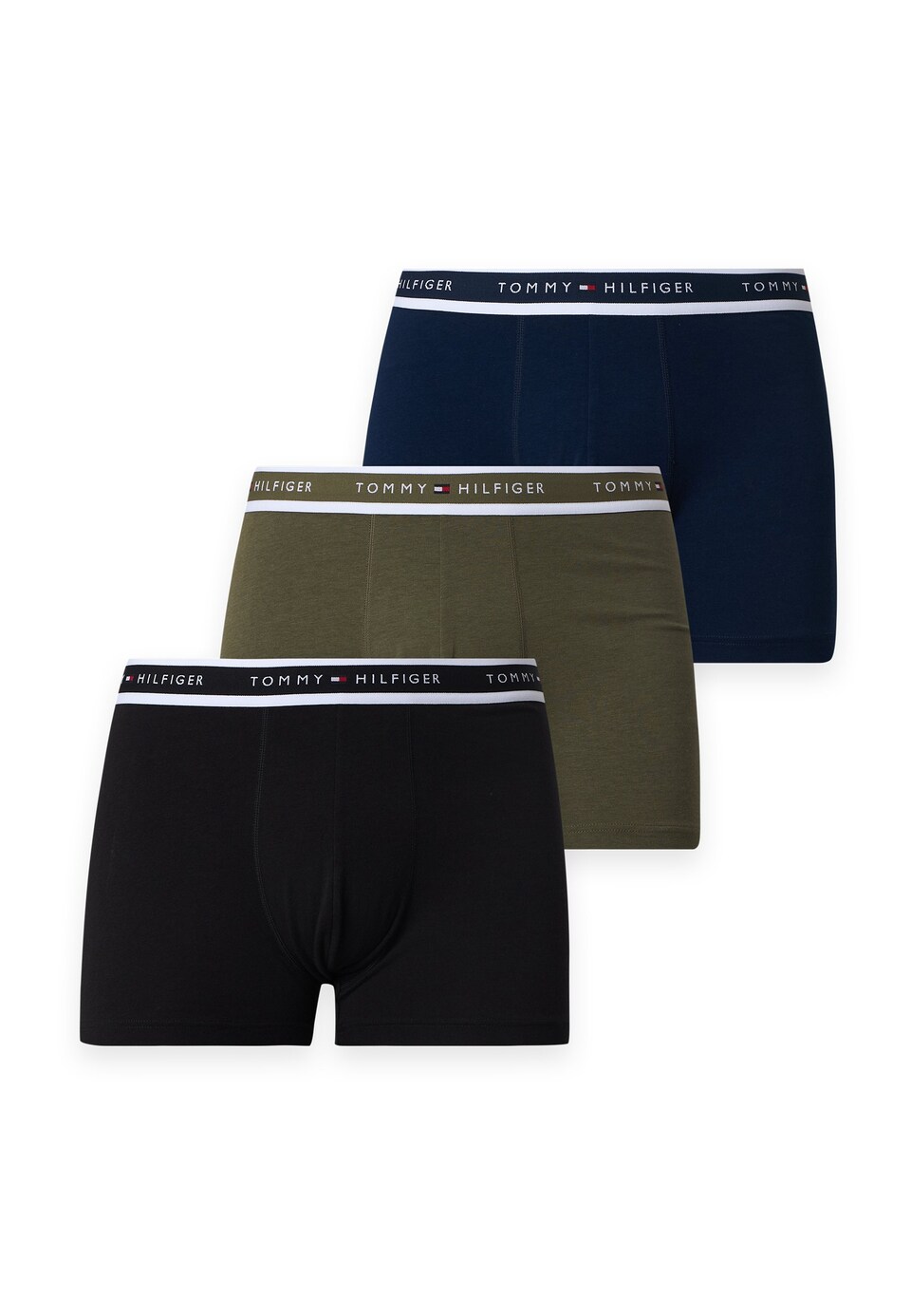 Boxershorts marinblå / oliv