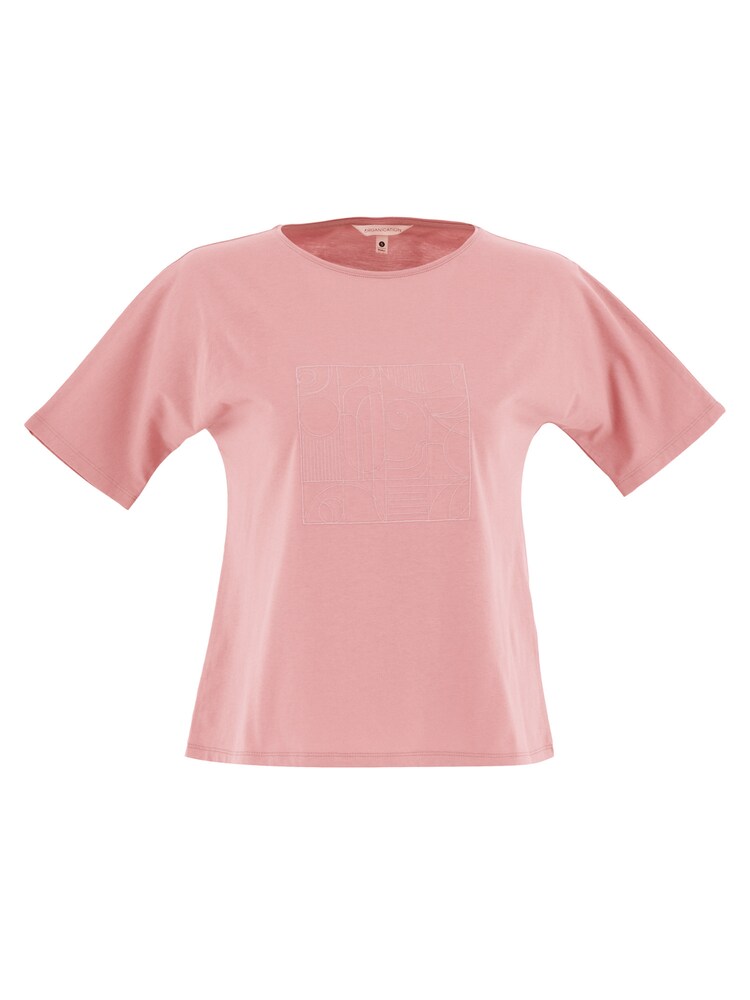 Organication T-Shirt Damen Größe M pitaya / pastellpink