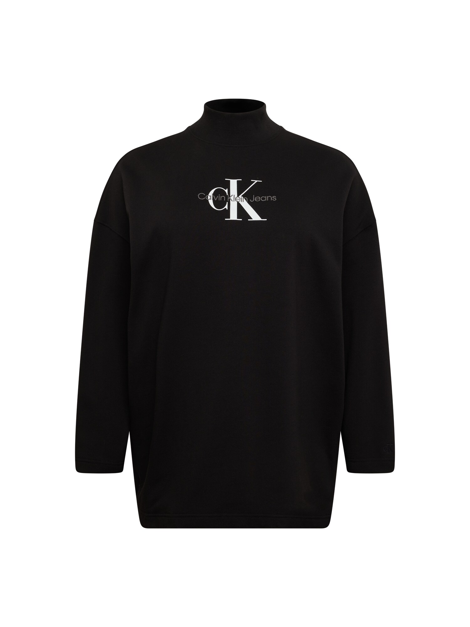 Calvin Klein Jeans Curve Sweatshirt  preto / branco