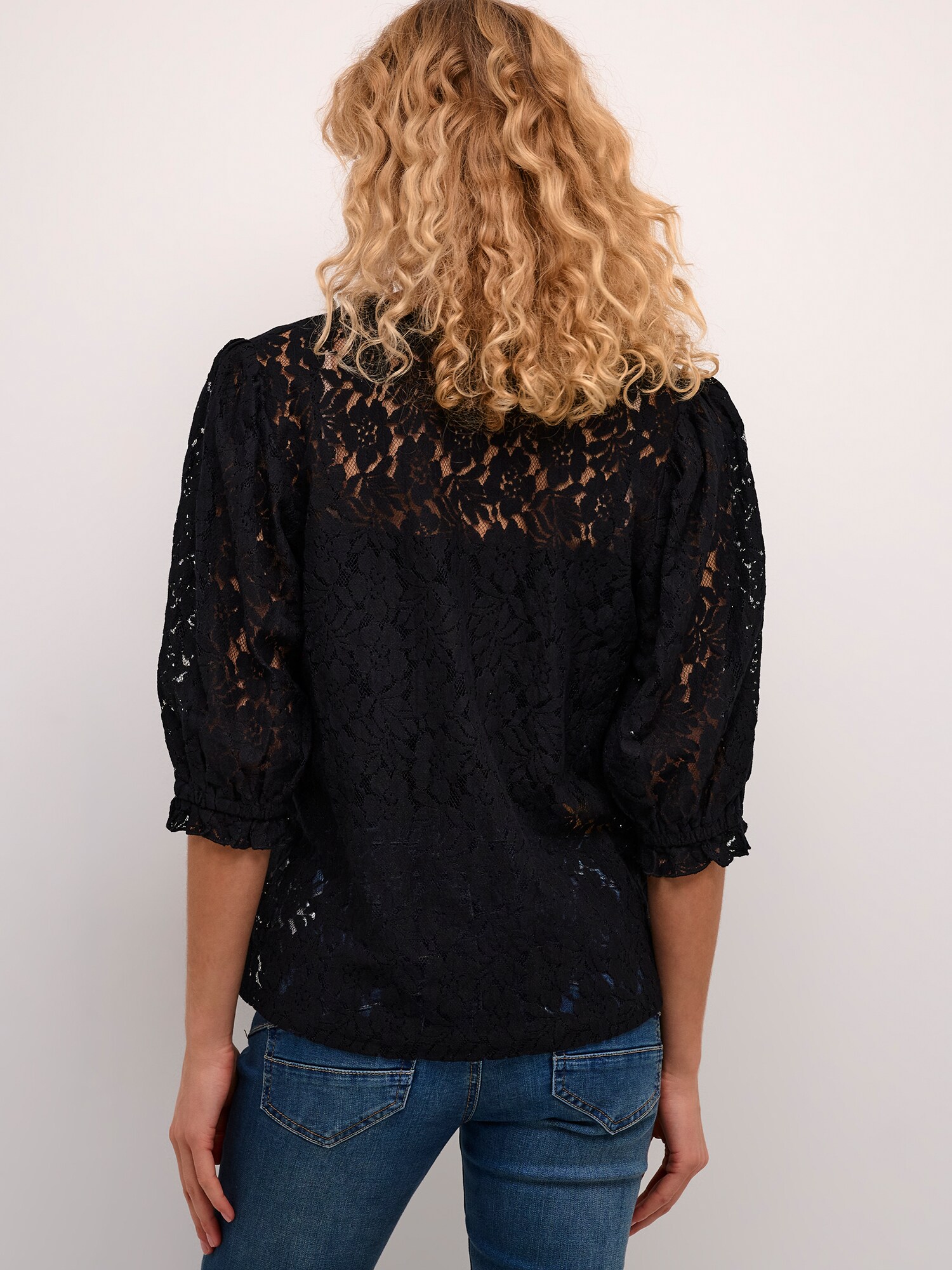 Thumbnail - Cream Bluse CR Kaspis