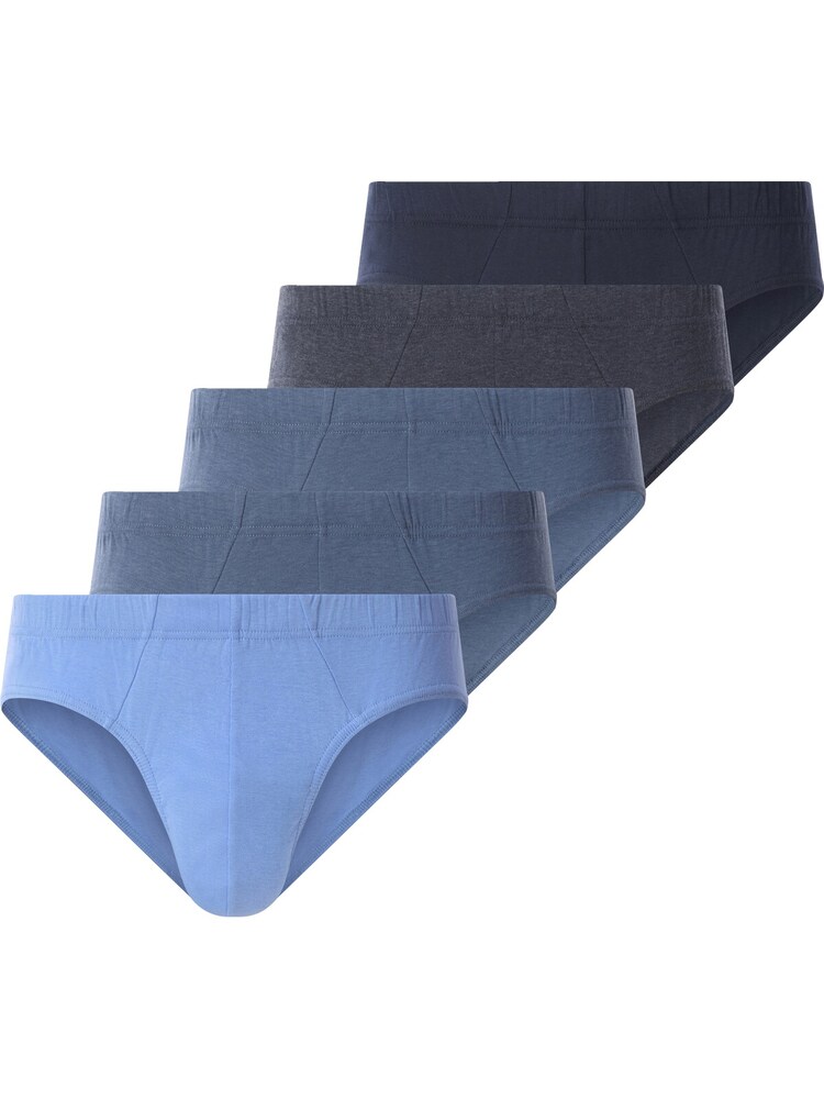 Jan Vanderstorm Sportslip 'Erblin' Herren Größe 4XL Große Größen hellblau / dunkelblau / grau