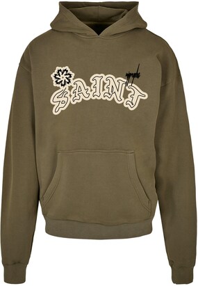 MJ Gonzales Sweatshirt ‘Saint’ Beige / Olijfgroen / Donkergroen