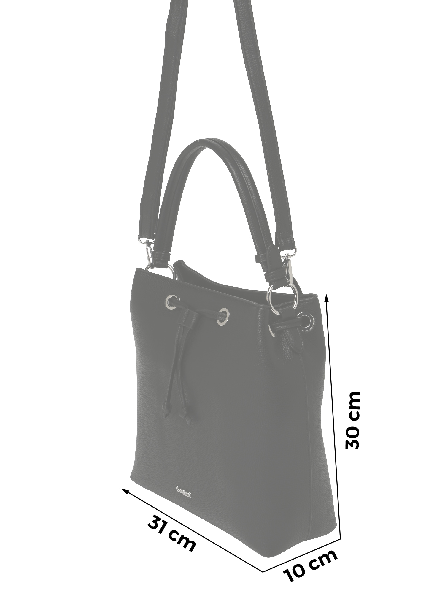 Thumbnail - L.CREDI Handtasche Ebony