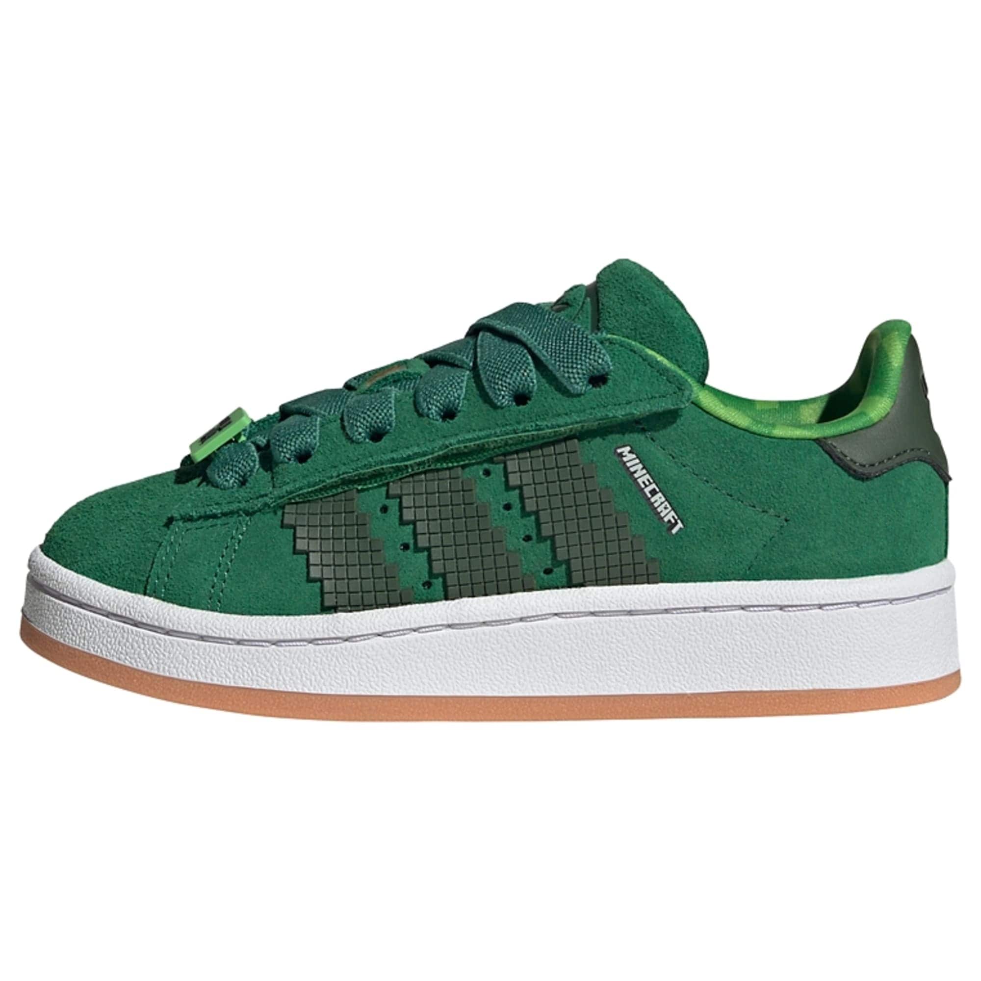 ADIDAS ORIGINALS Sneaker Campus 00s X Minecraft  verde smarald / negru