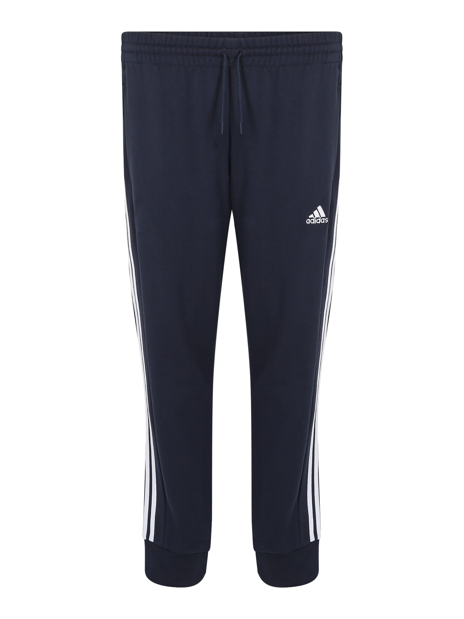 ADIDAS SPORTSWEAR Športne hlače 'Essentials'  temno modra / bela