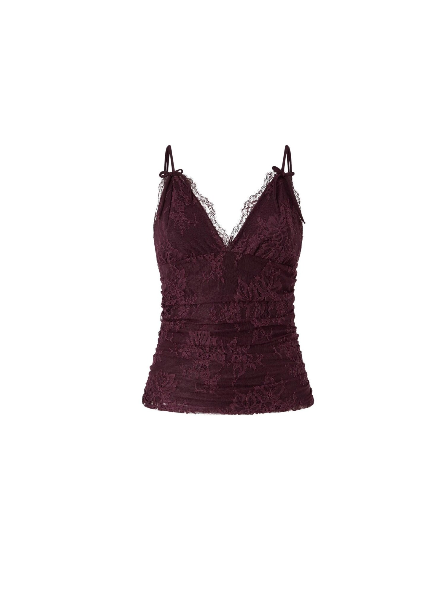 PINKO Top 'PINKO FRAGOLA TOP PIZZO LEGGERO TOP'  burdeos