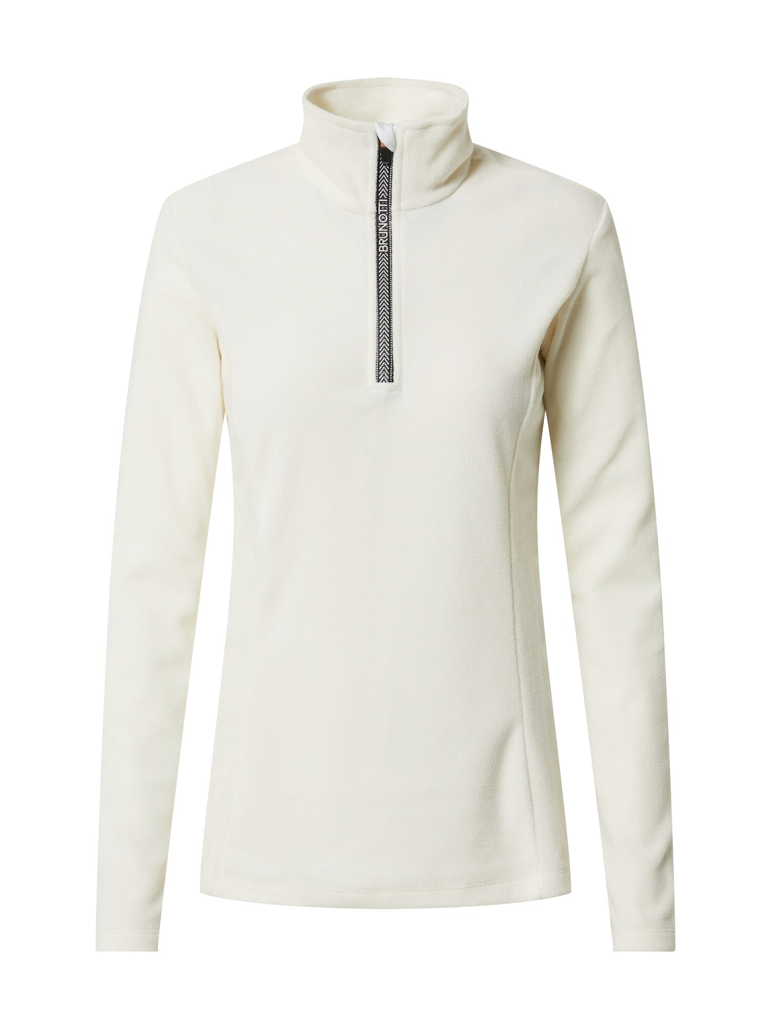BRUNOTTI Sportinis megztinis 'Misma FW2021'  juoda / balta