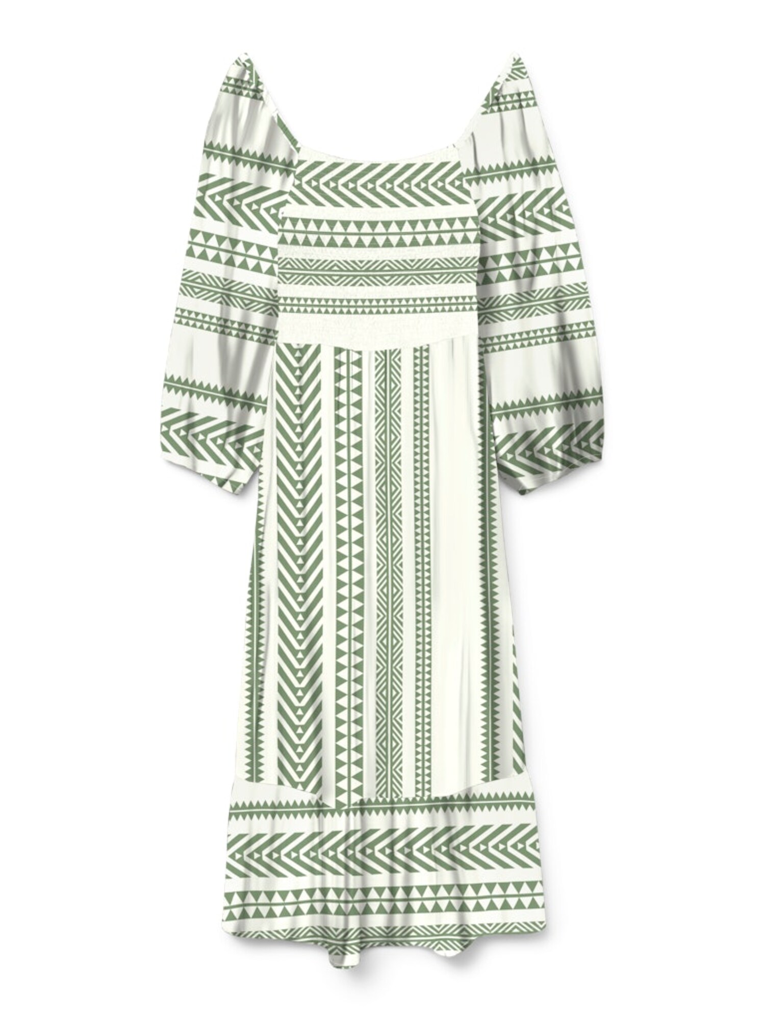 VERO MODA Ruha 'VMDICTHE'  kiwi / fehér akciós termékkép 1