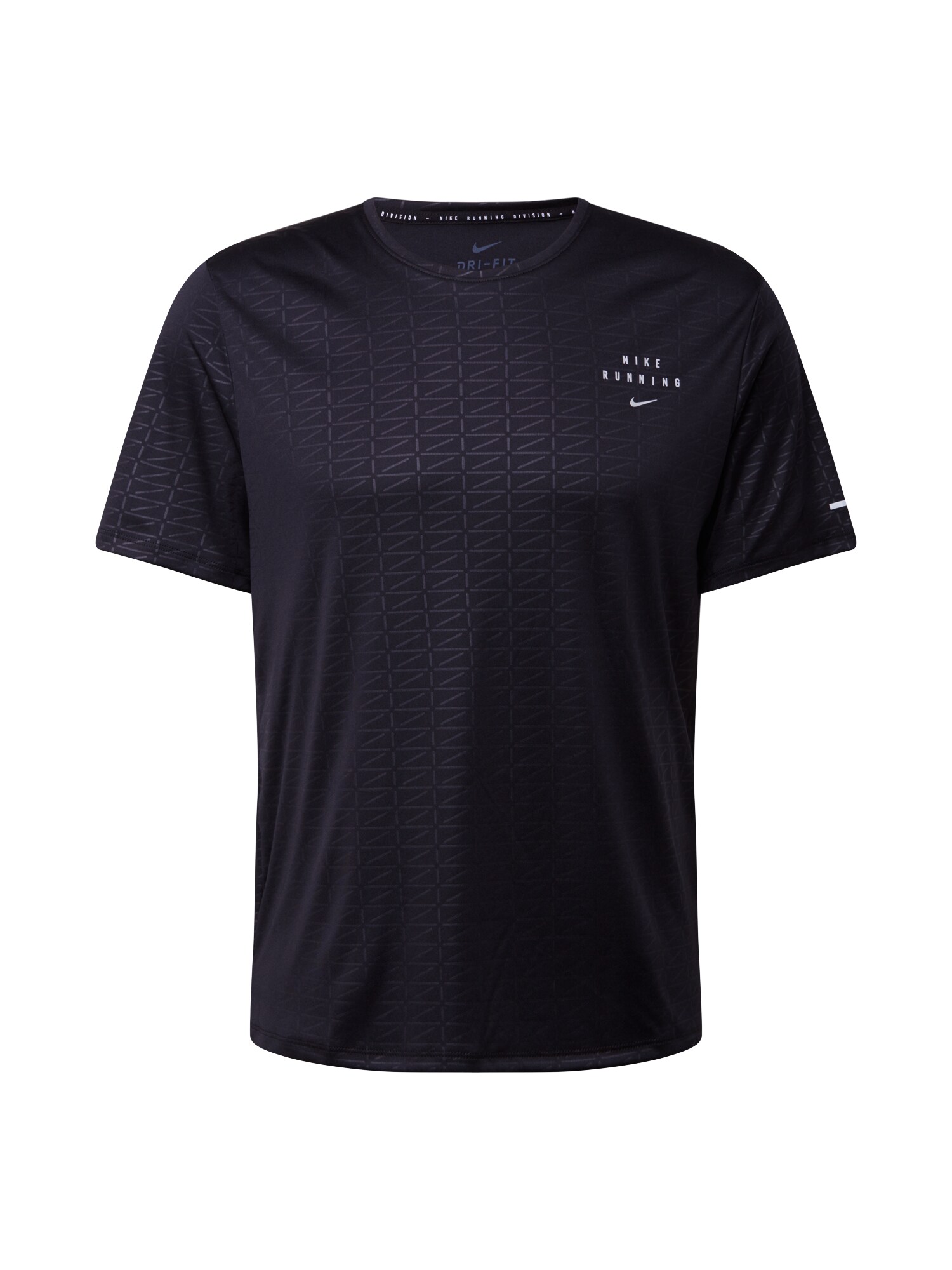 NIKE Sportiniai marškinėliai 'Miler Run Division'  juoda
