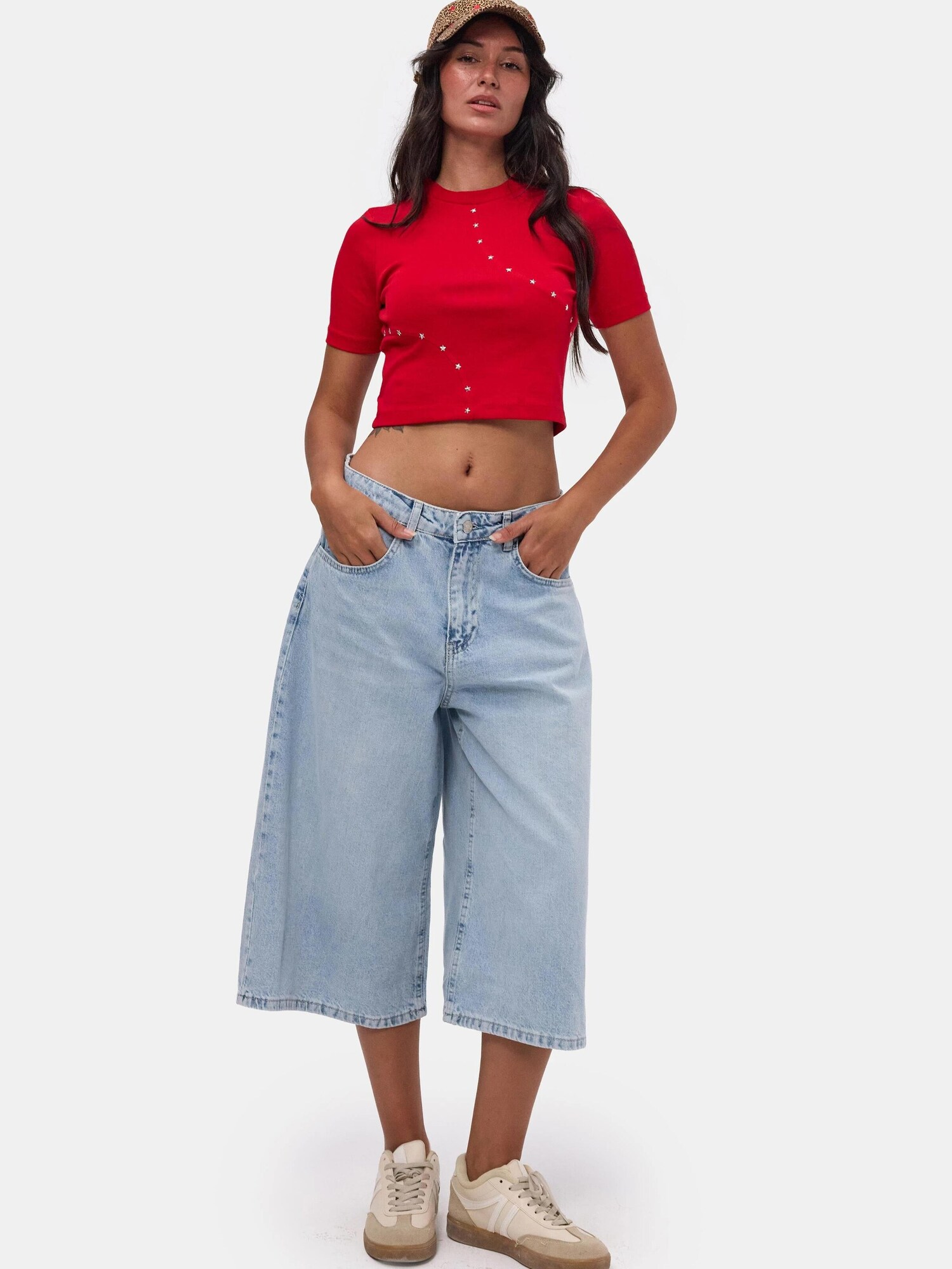 It's Basic Its Basic Jeans Baggy Bermuda Short