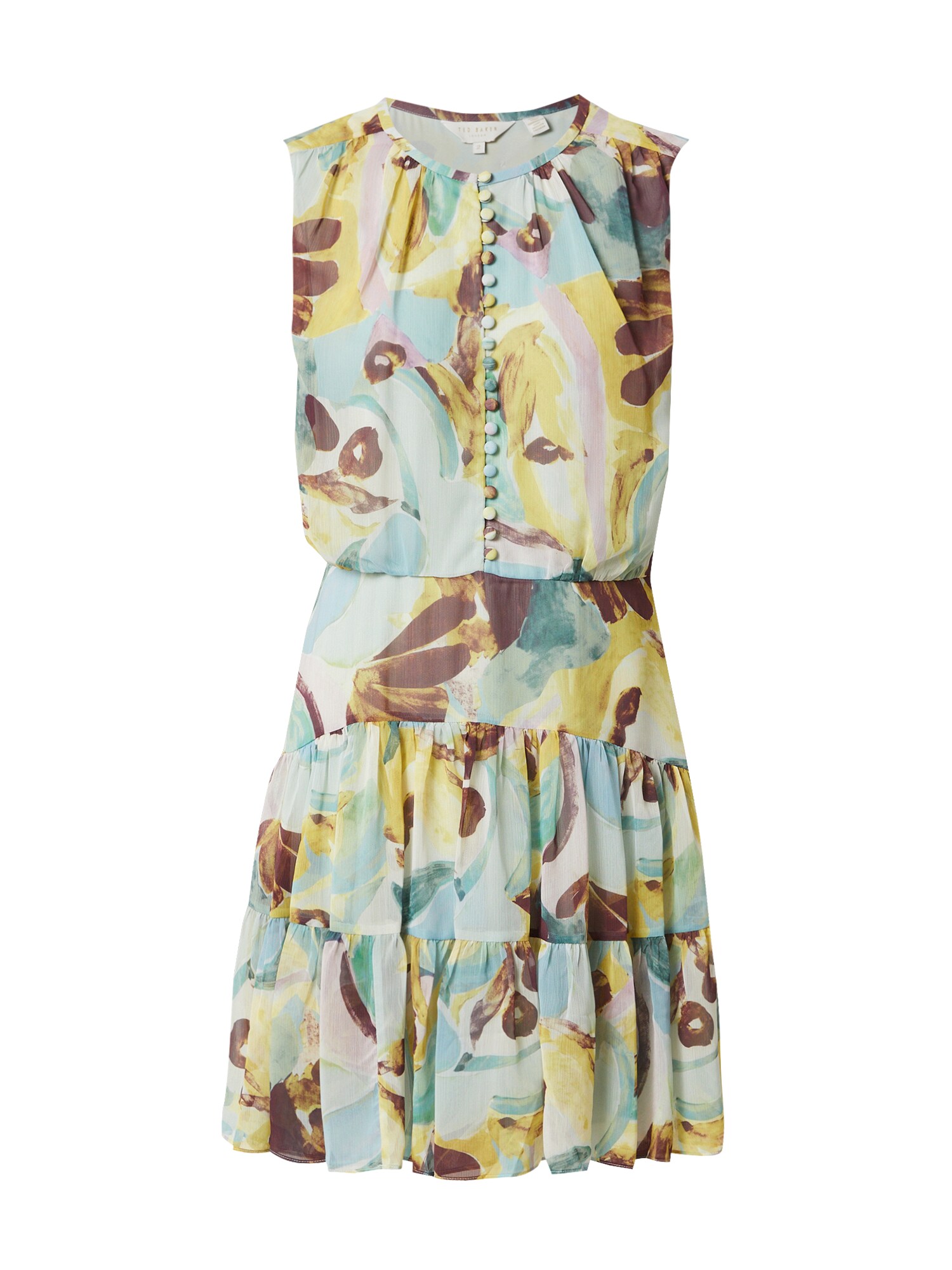 Ted Baker Vestidos camiseiros  castanho / amarelo dourado / jade / malva