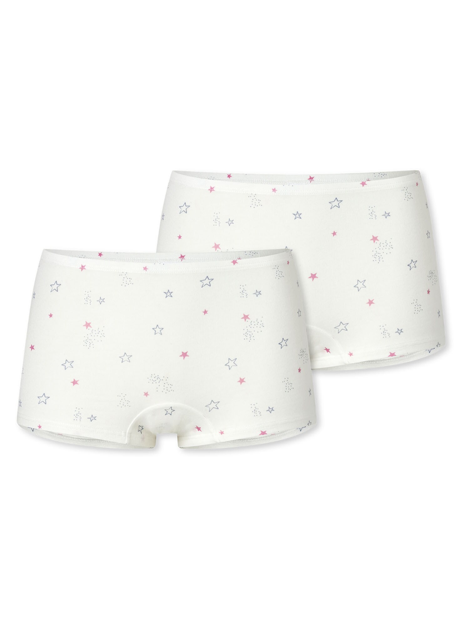 Schiesser Onderbroek 'Horse World' Lila / Offwhite