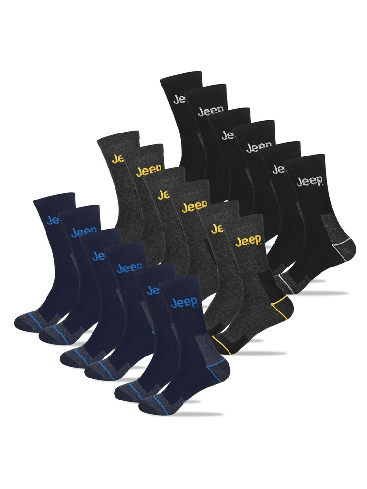 Jeep Socken Herren Größe 43/46 bunt