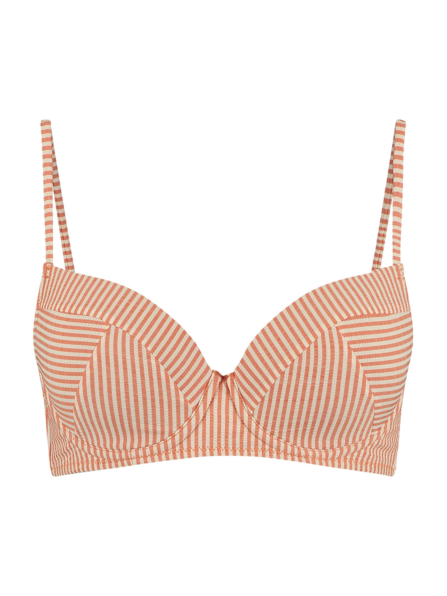 Shiwi Bikinio viršutinė dalis 'Ipanema Nora' oranžinė / balta