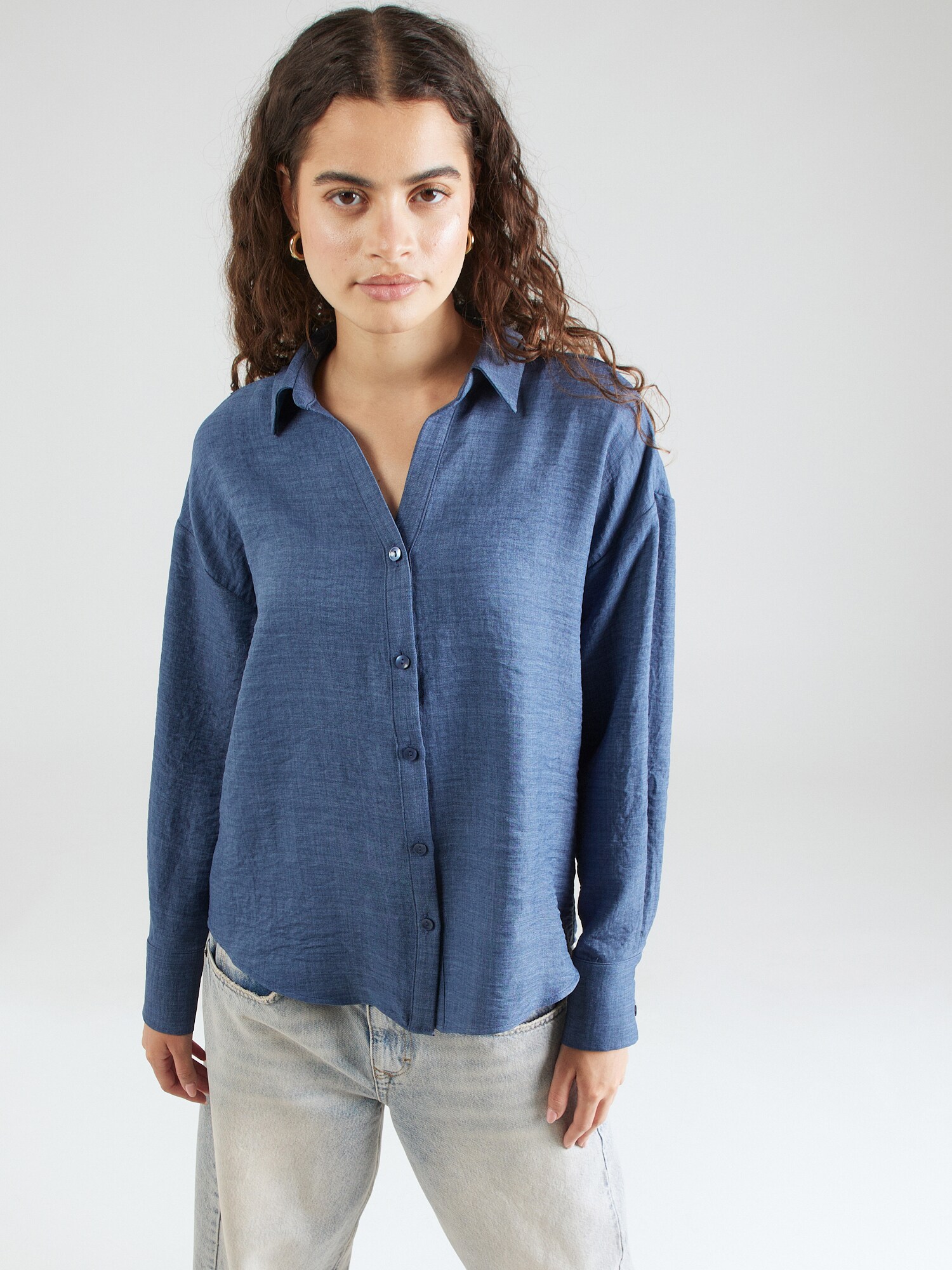 VERO MODA Blúz 'VMMelaney Queeny'  sötétkék termék 2. képe