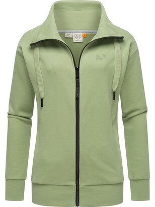 Ragwear Sweatvest ‘Shocky’ Groen