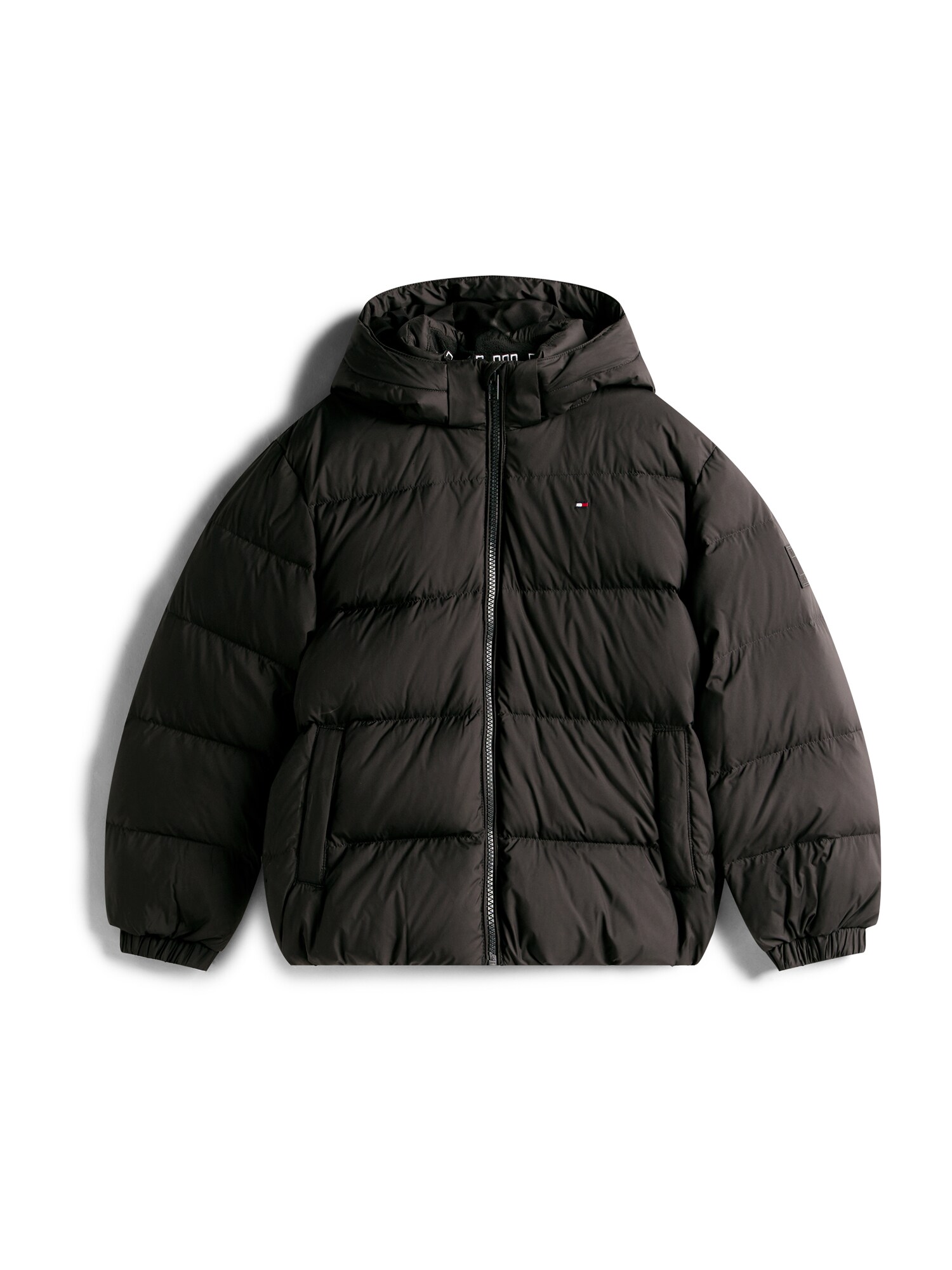 TOMMY HILFIGER Geacă de primăvară-toamnă ESSENTIAL  negru