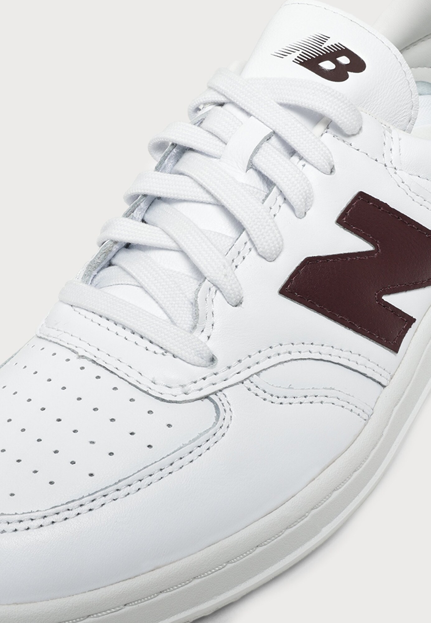 New balance Zapatillas deportivas bajas 'T500'  rojo vino / blanco – imagen 4
