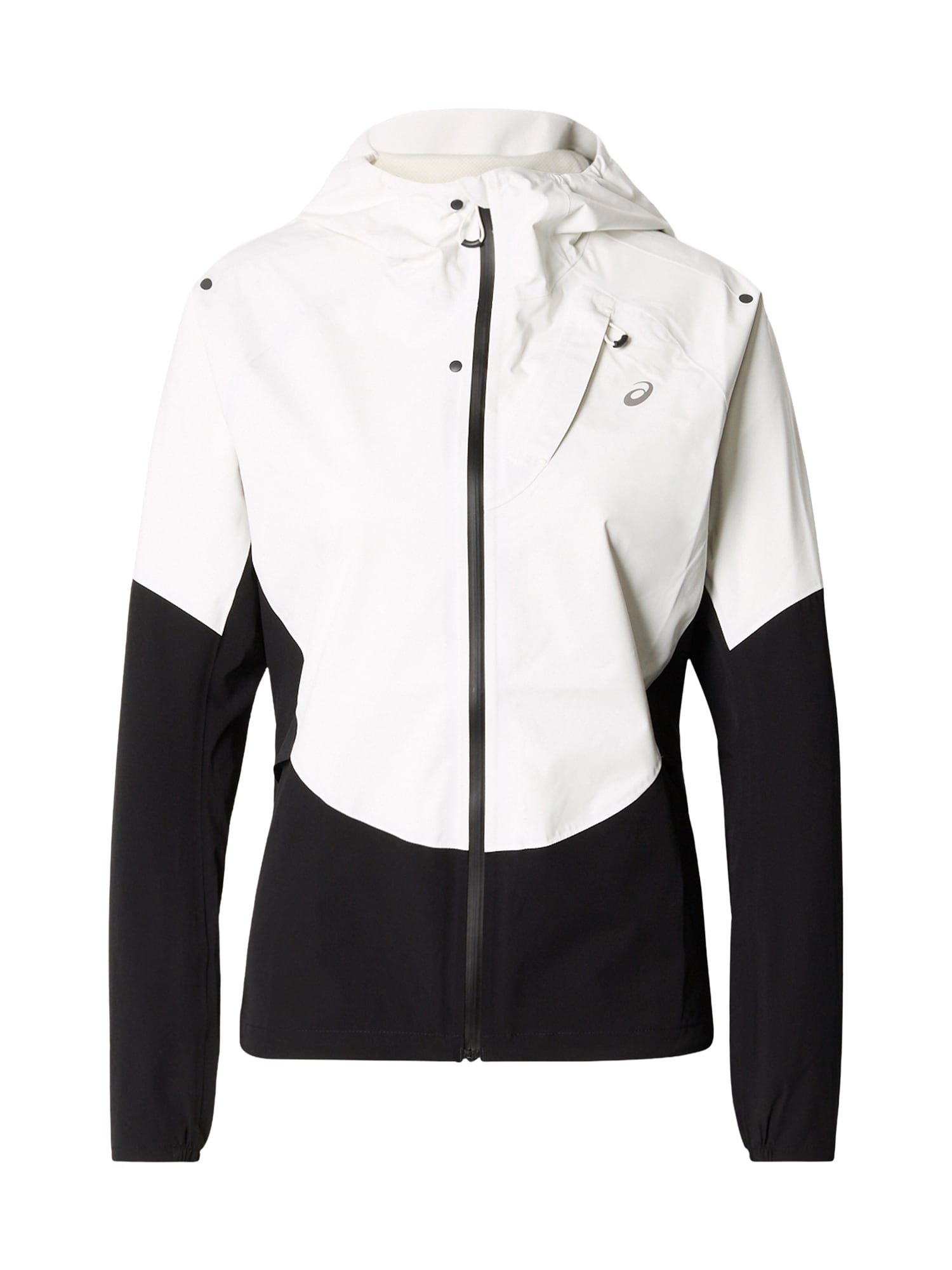 ASICS Geacă sport METARUN LEGEND  negru / alb
