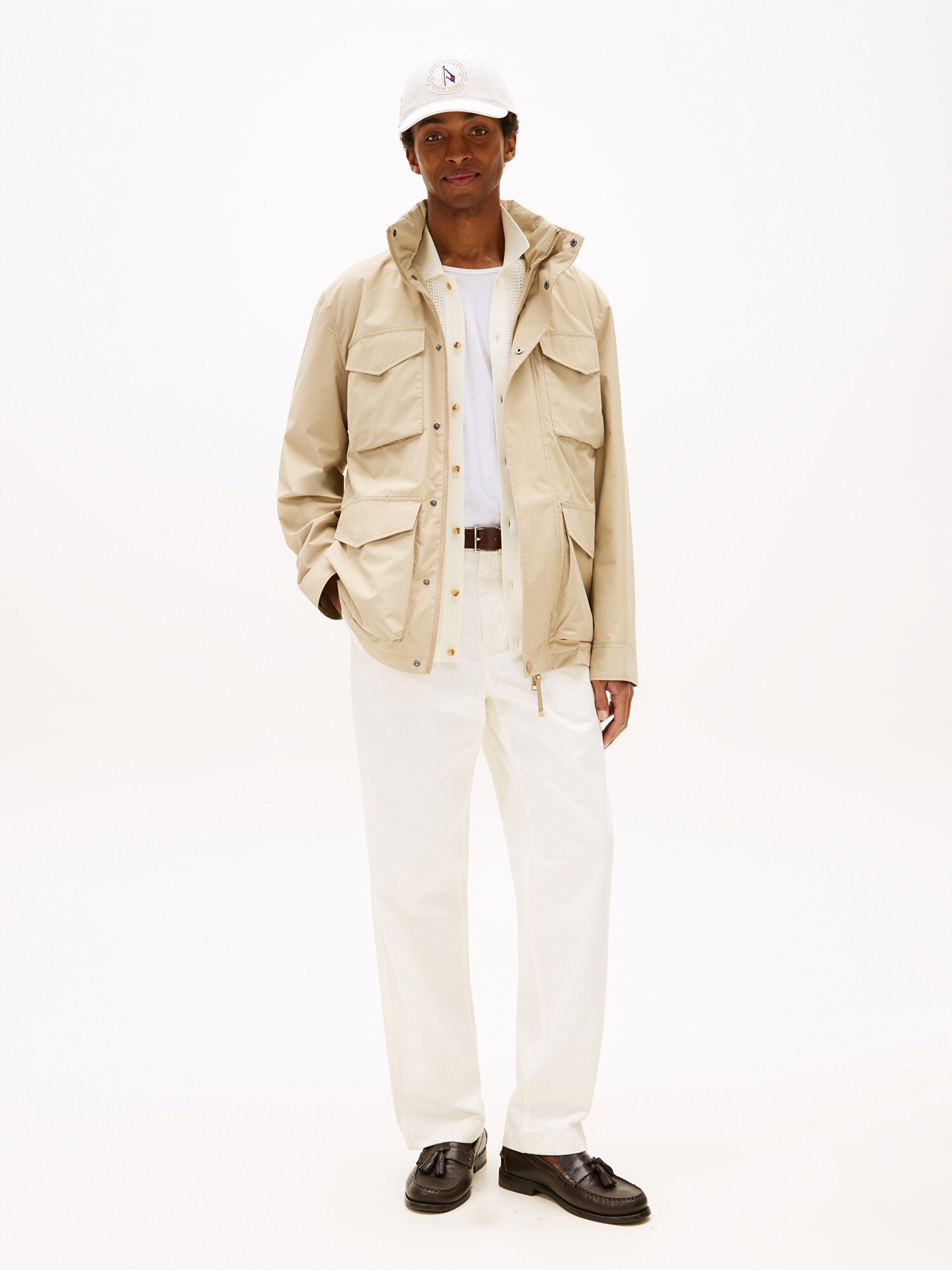 TOMMY HILFIGER Prechodná bunda kaki (obrázok 4)