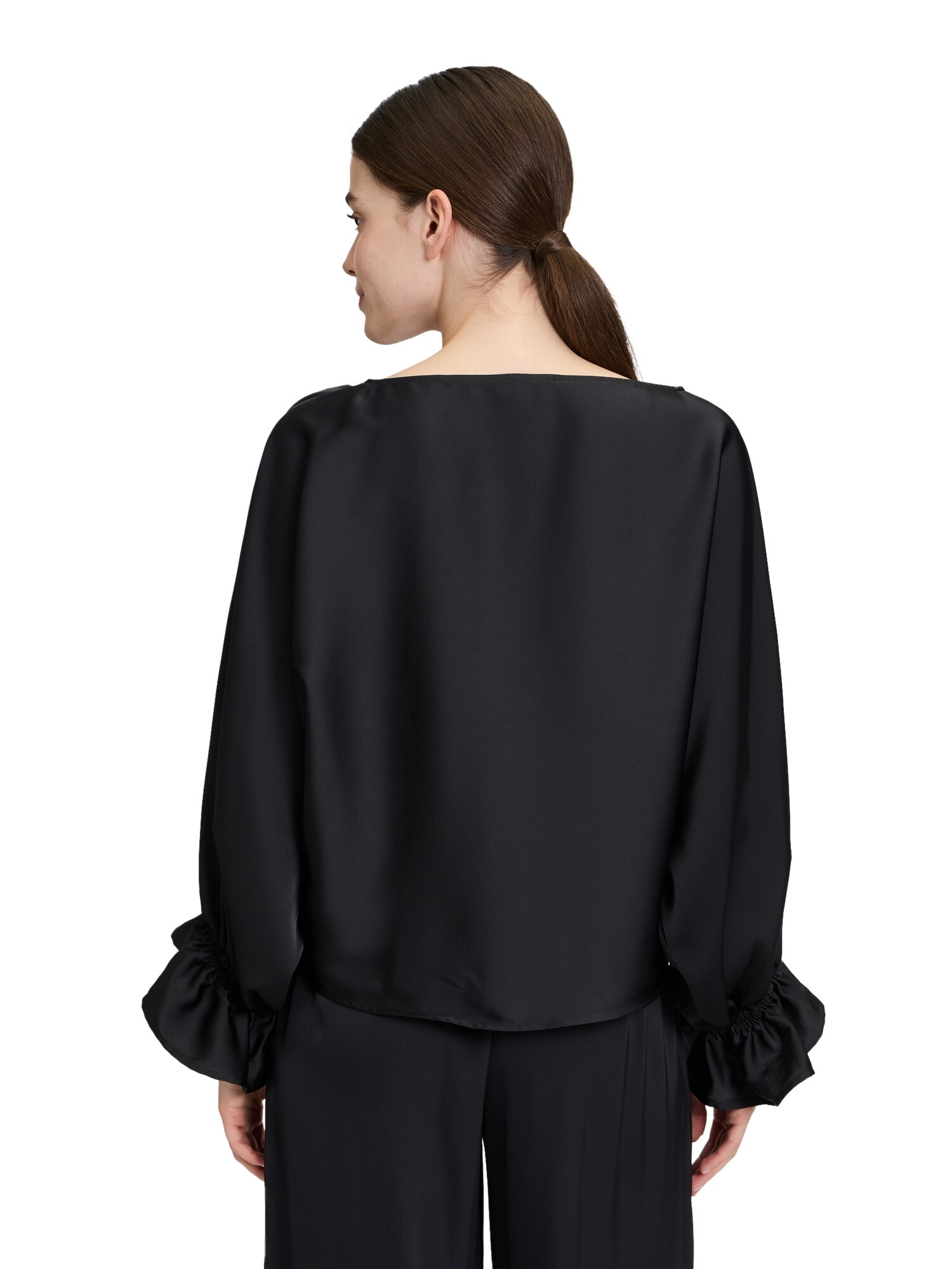 Thumbnail - Vera Mont Satin-Bluse mit Fledermausärmeln