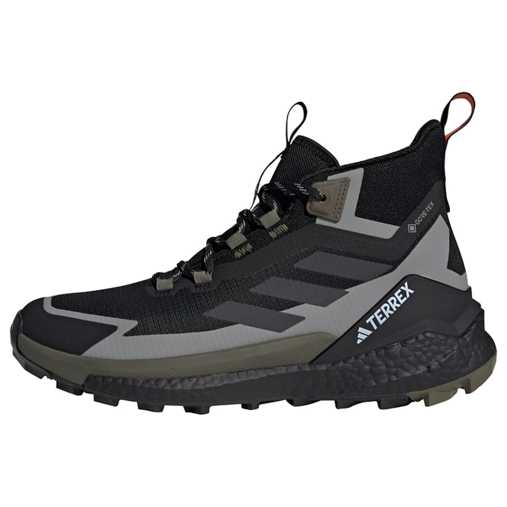 ADIDAS TERREX Outdoorschuh 'Free Hiker 2.0' Herren Größe 46.5/47 grau / anthrazit / dunkelgrün / schwarz