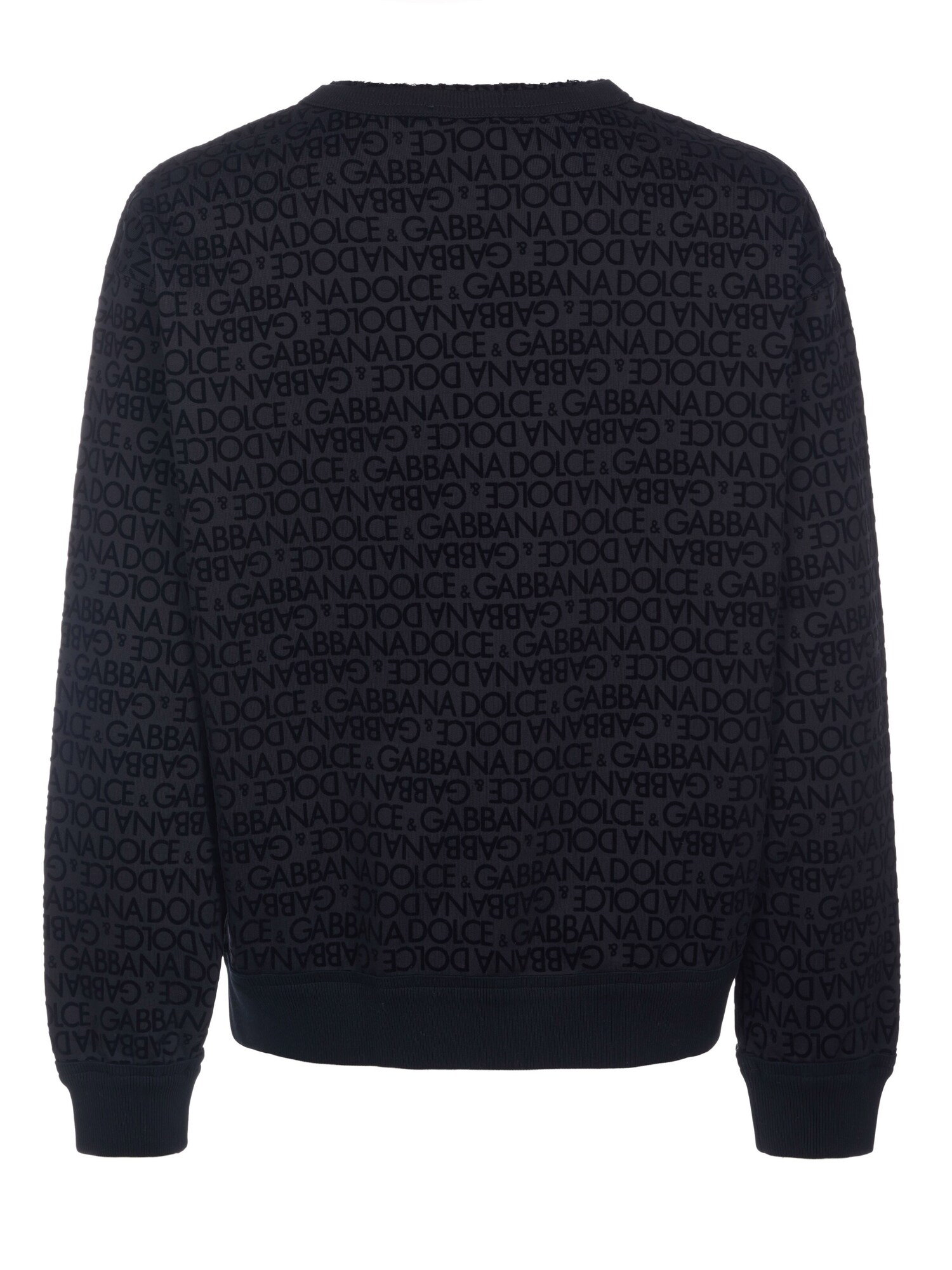 DOLCE & GABBANA Sudadera 'Dolce & Gabbana Pullover'  negro – imagen 4