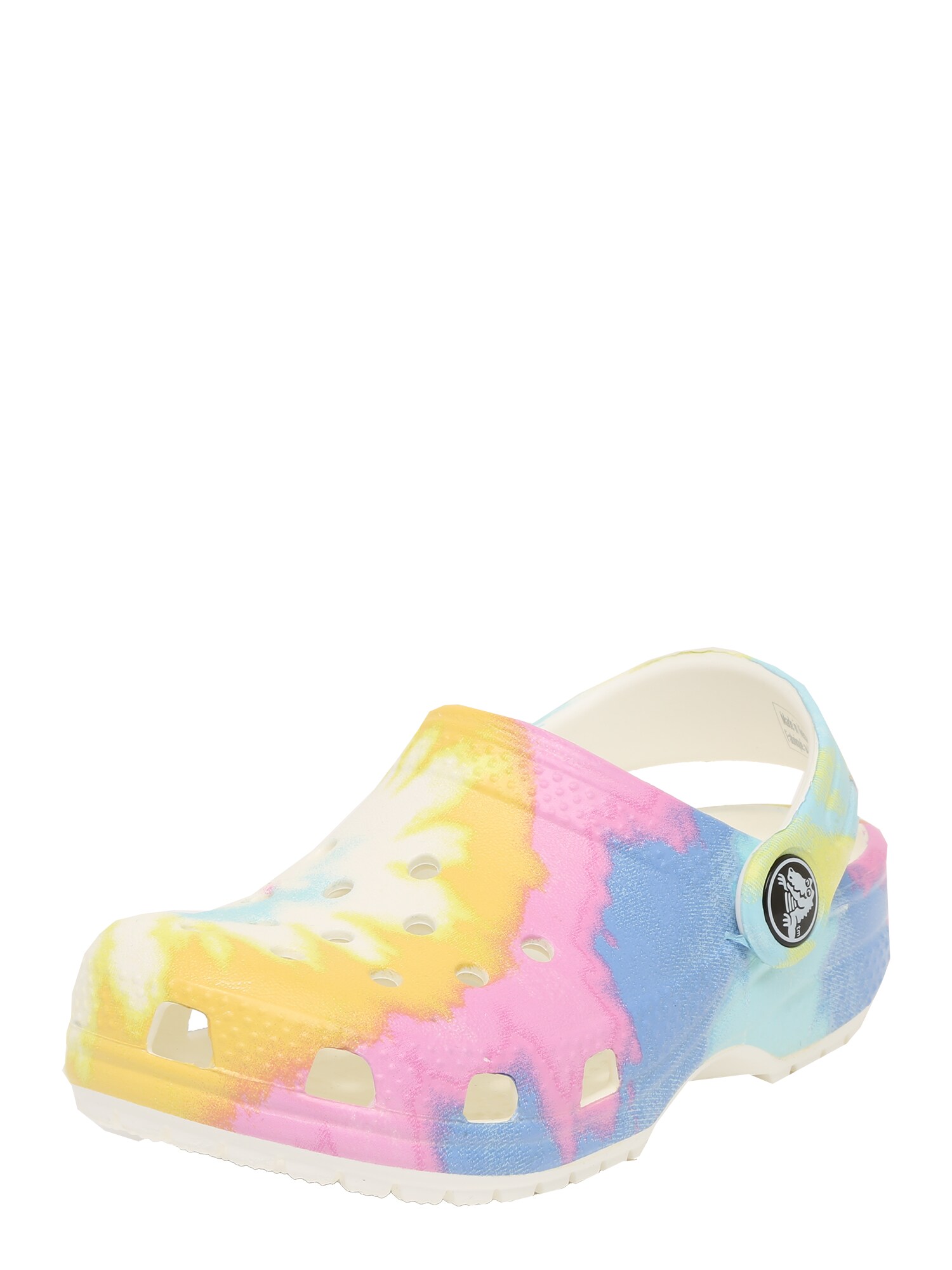 Crocs Atviri batai  balta / geltona / rožių spalva / mėlyna