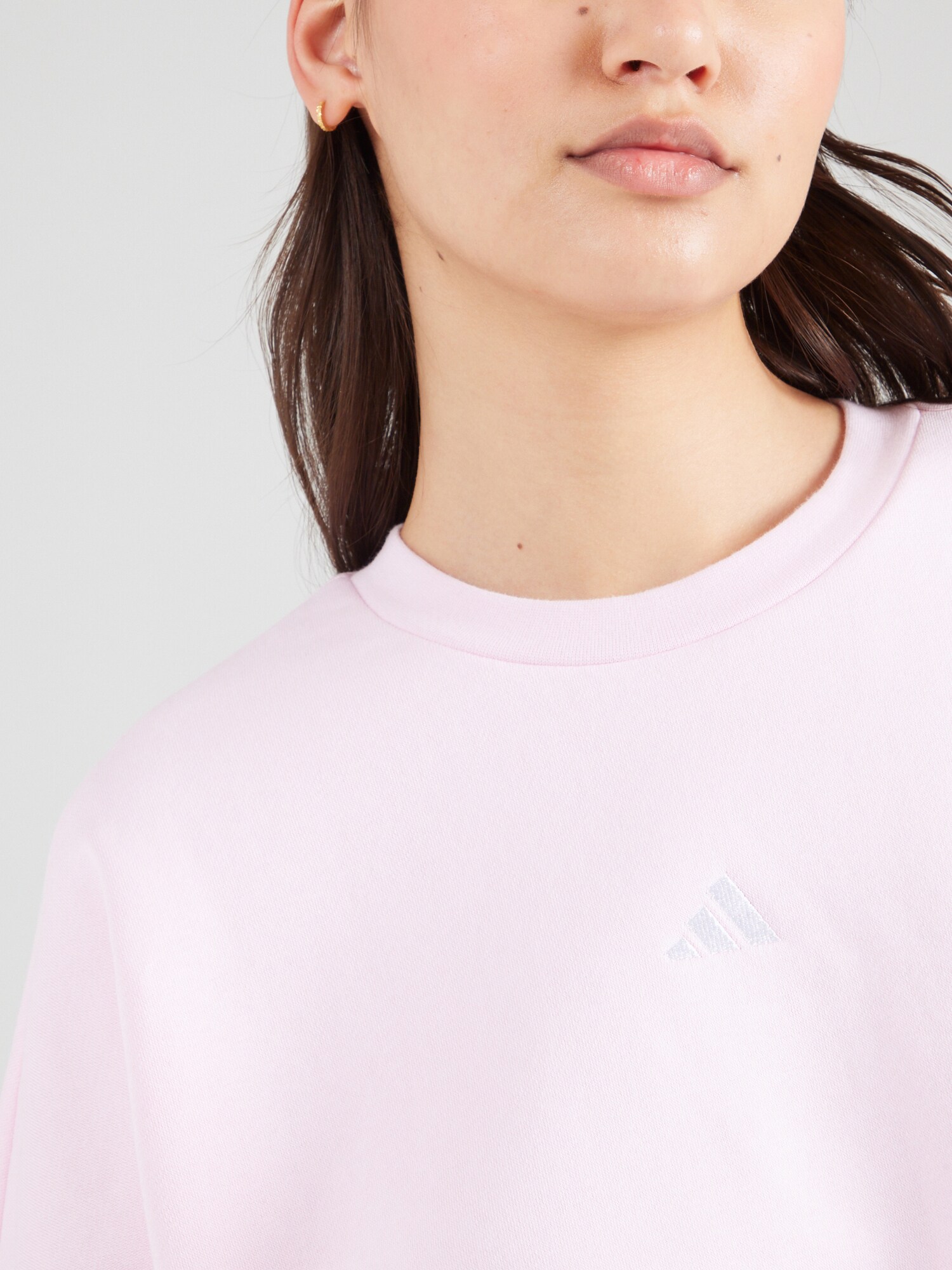 ADIDAS SPORTSWEAR Športová mikina ružová / šedobiela (obrázok 5)