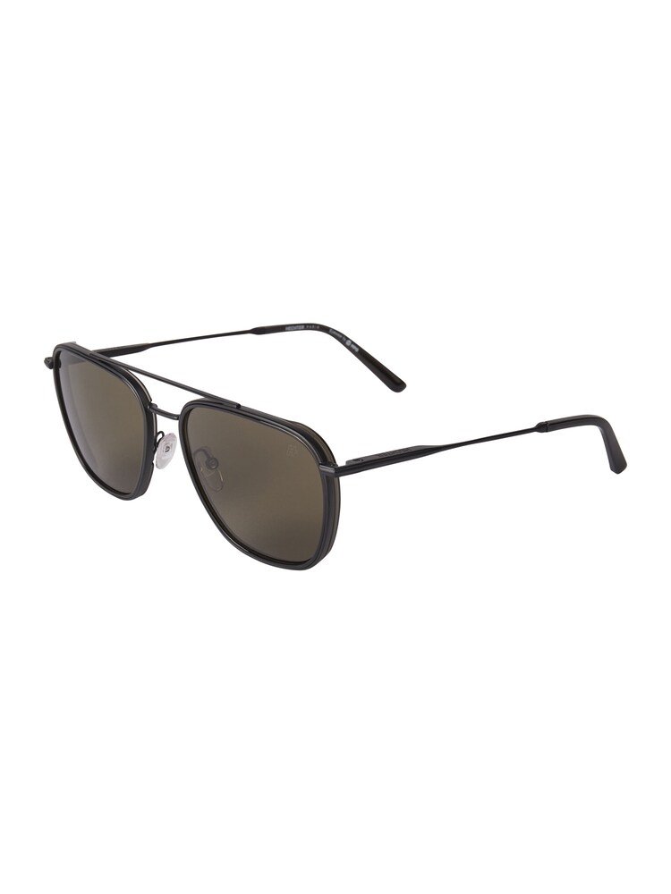 HECHTER PARIS Sonnenbrille HESP028 zeitloses, rechteckiges Design Herren Größe One Size schwarz
